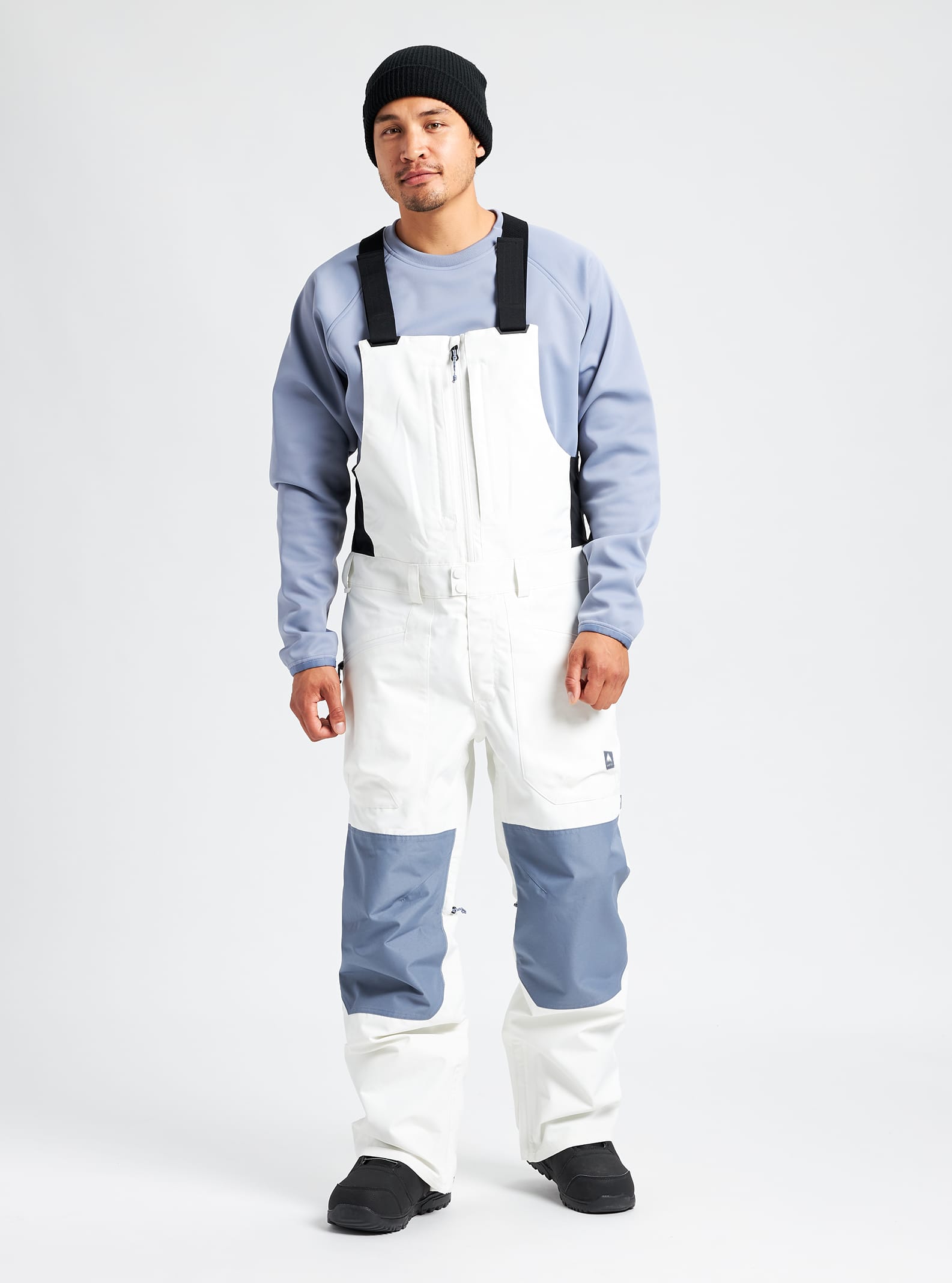 Burton GORE-TEX Reserve Bib Pant 2022 Stout white / folkstone gray