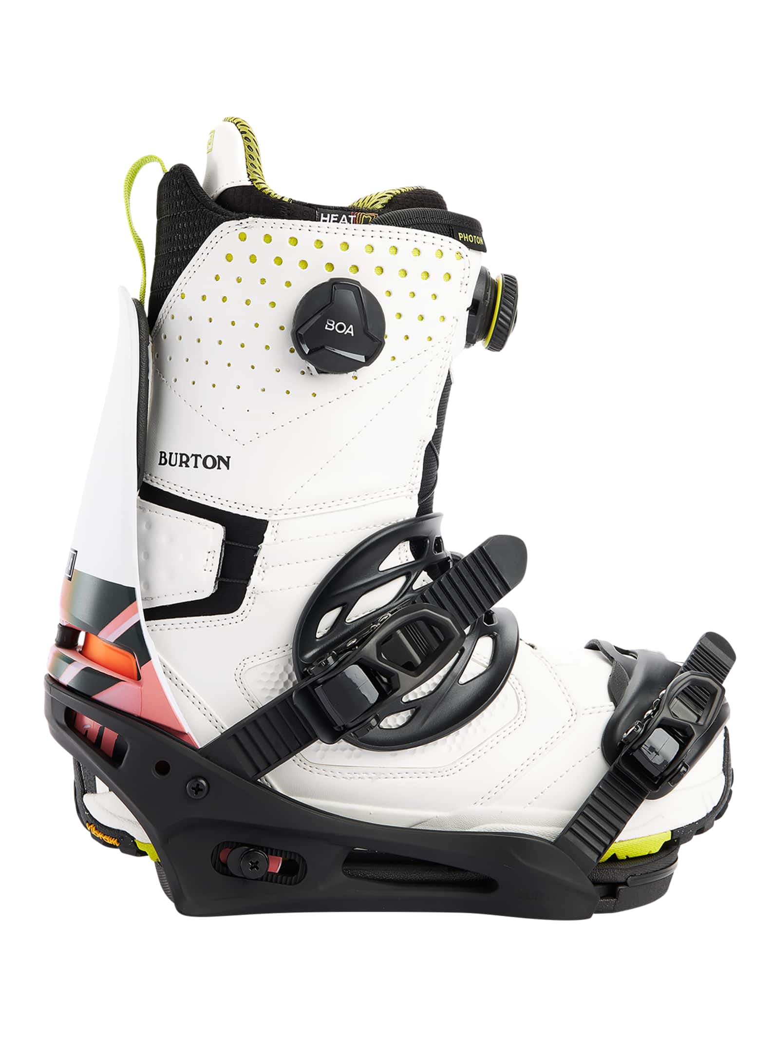 Burton Cartel X Re:Flex Snowboard Binding 2022 Black / white / graphic