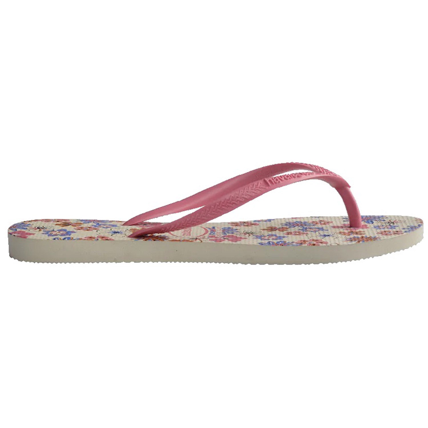 Kids Slim Romance Thongs Beige Pink