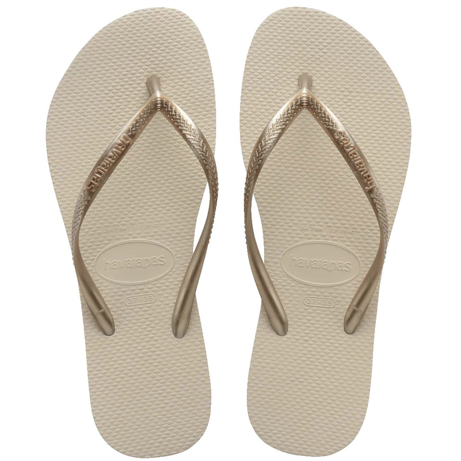 Slim Neutral Thongs