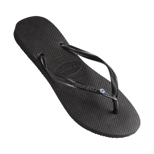 Slim Coloured Crystal Thongs