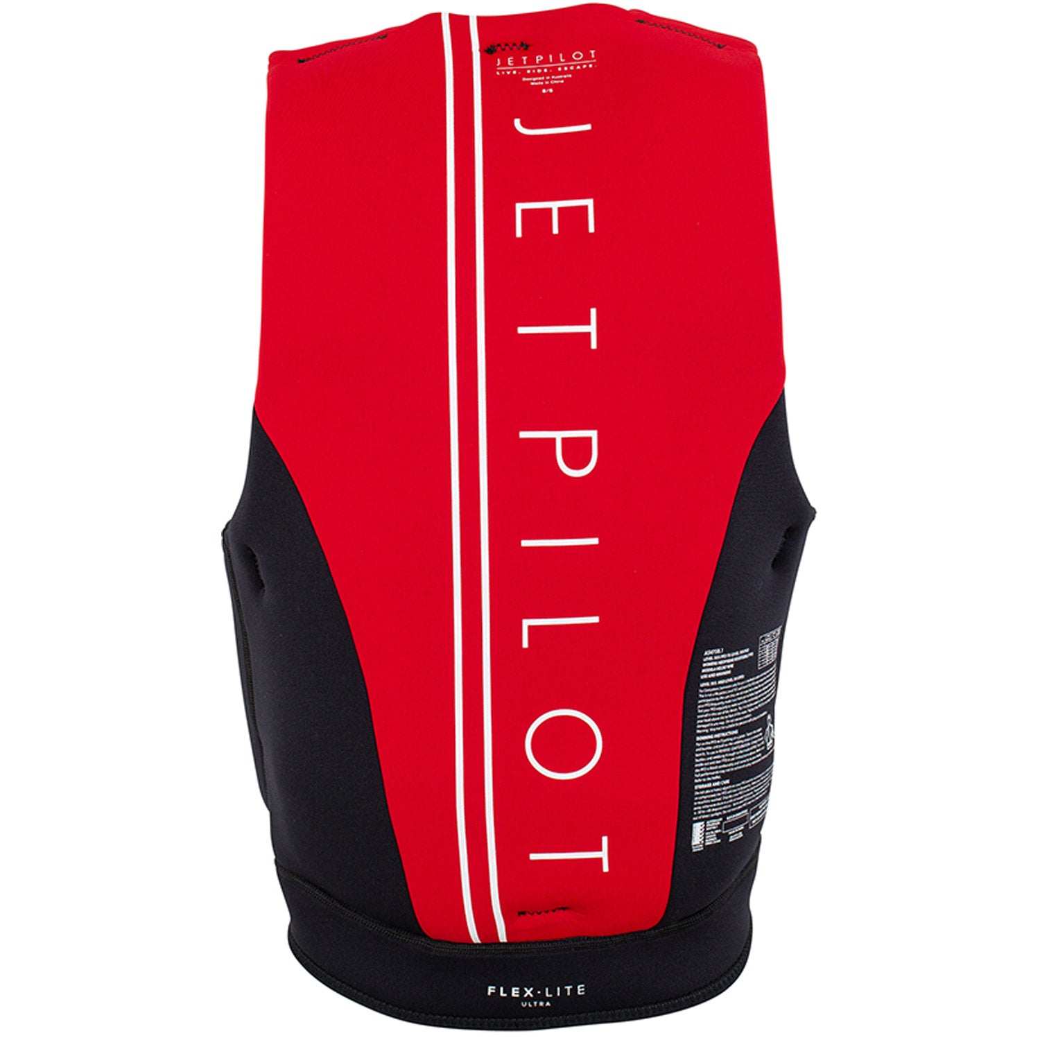 Jetpilot Cause Rev F/E Womens Neo Vest 2021 Black/Red