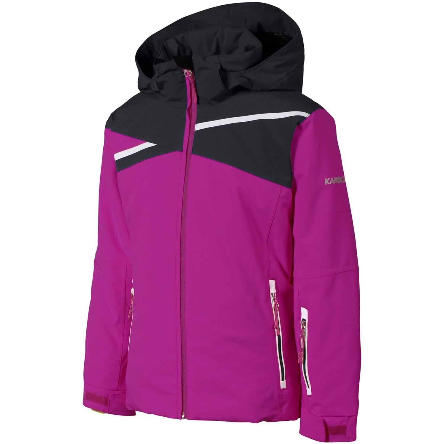 Karbon Firehawk Girl's Ski Jacket 2021 Pink
