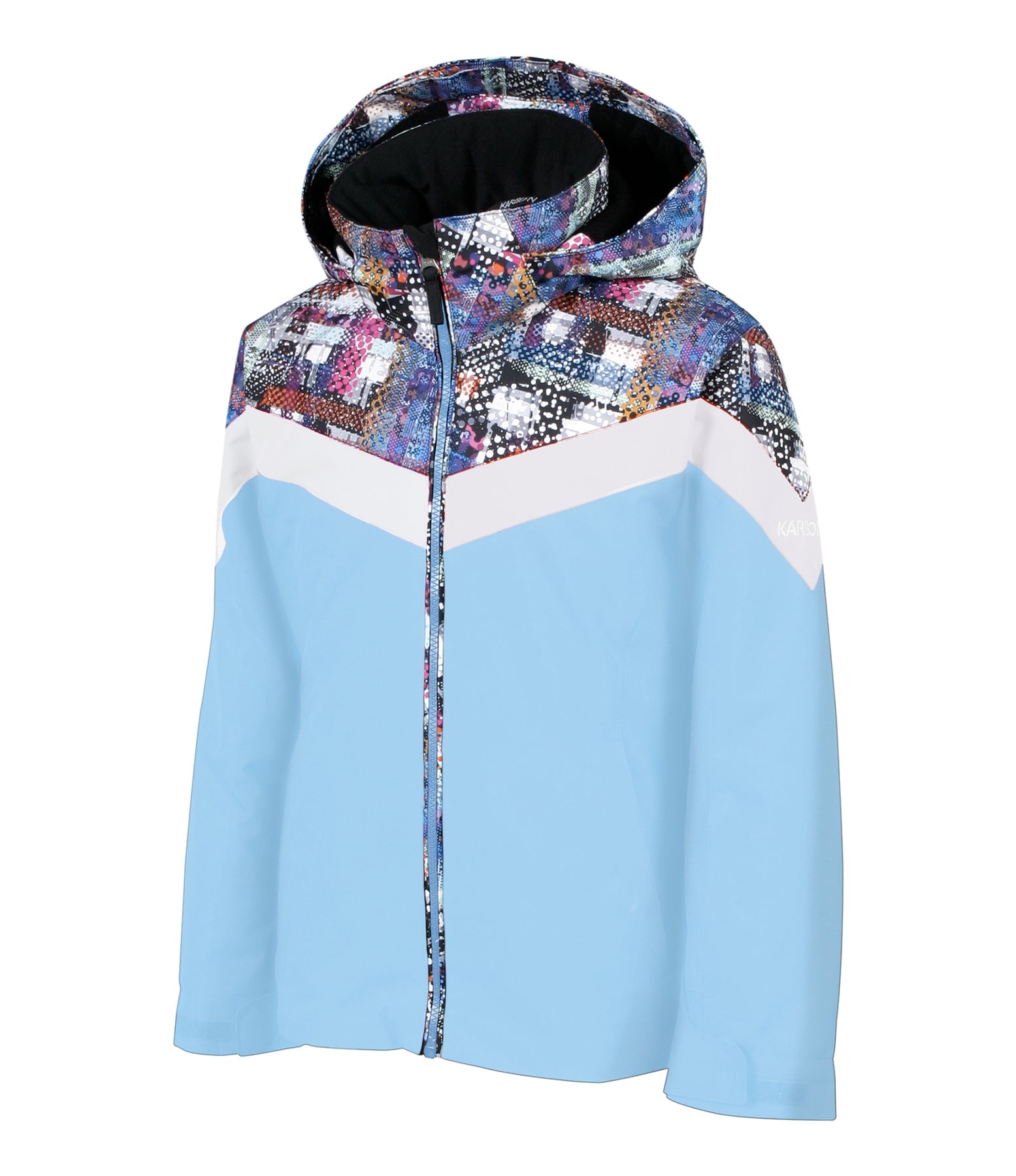 Karbon Oracle Print Girls Ski Jacket 2022