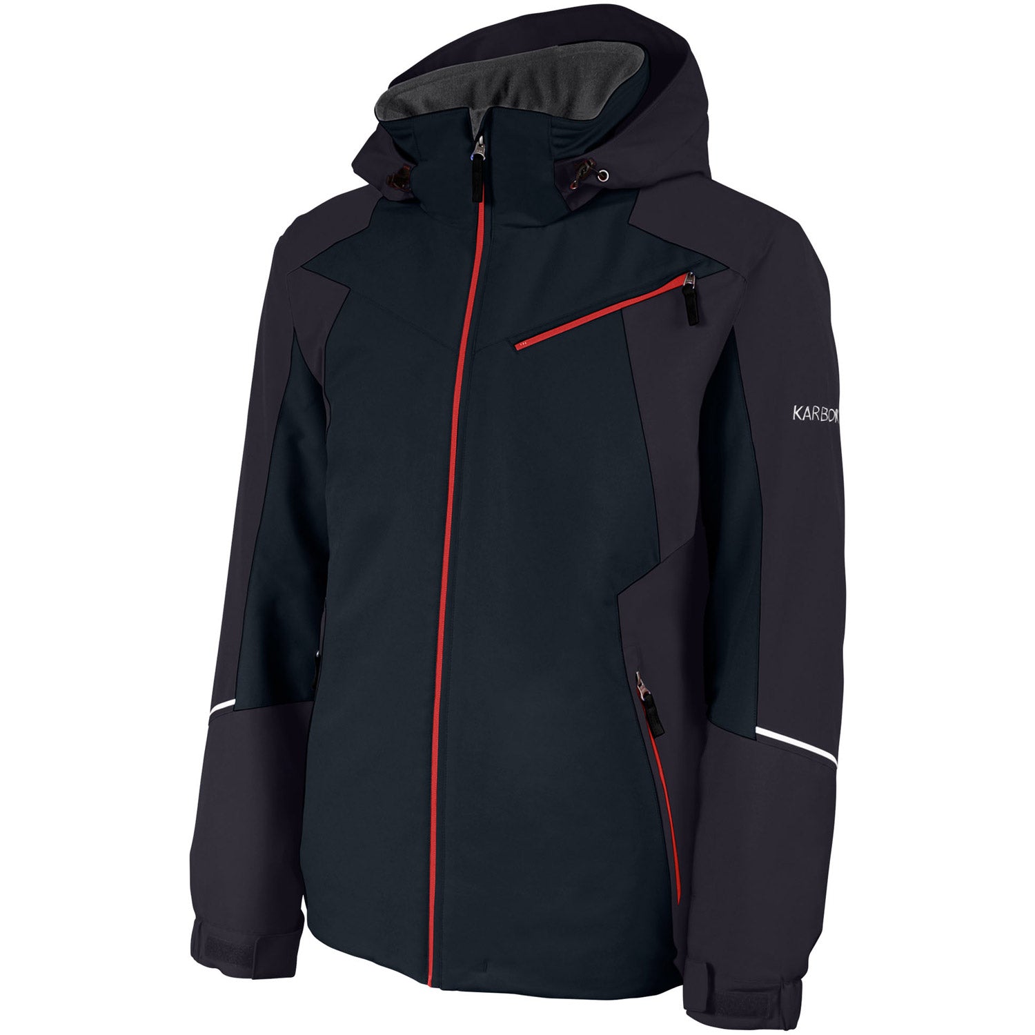 Karbon Particle Ski Jacket Black