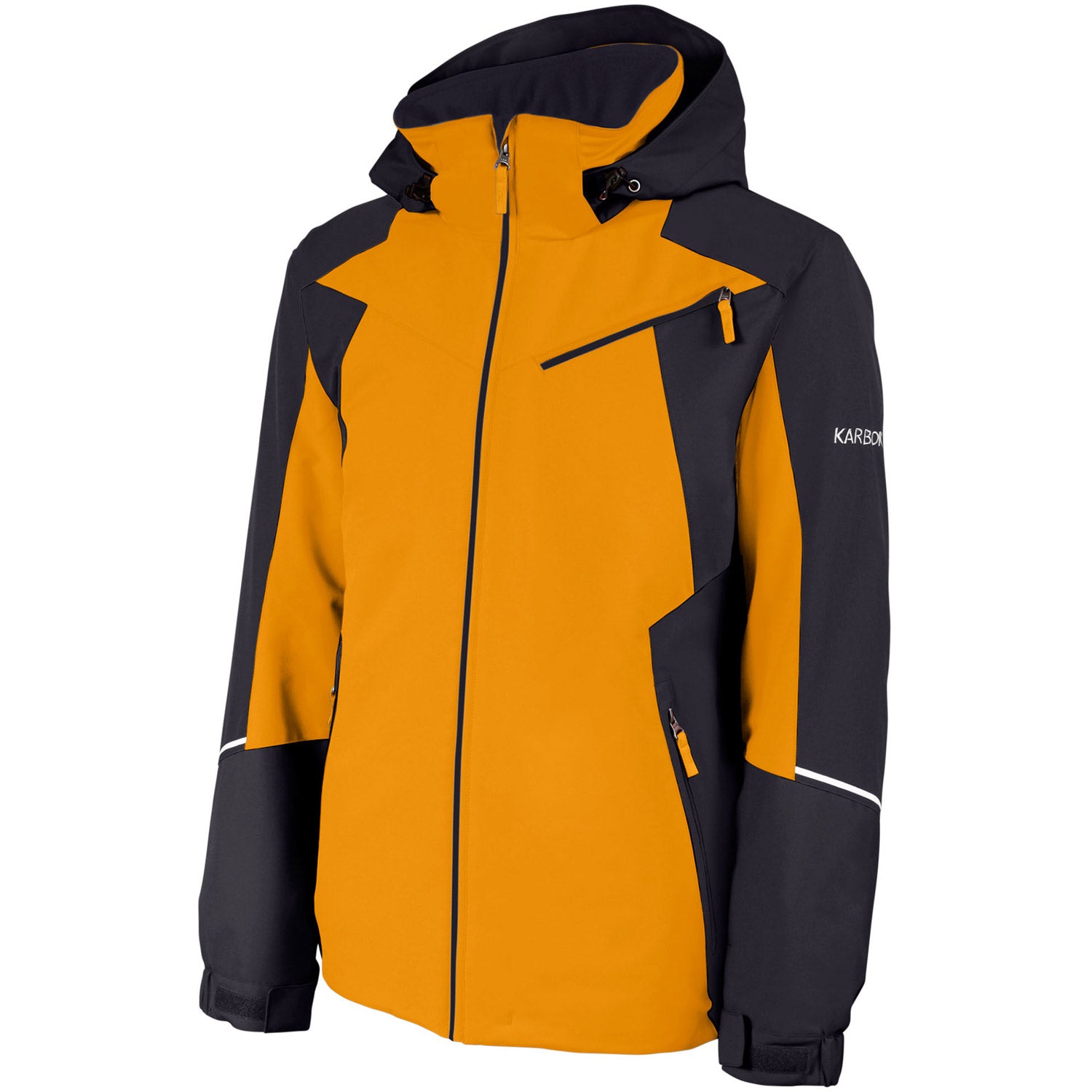 Karbon Particle Ski Jacket Saffron