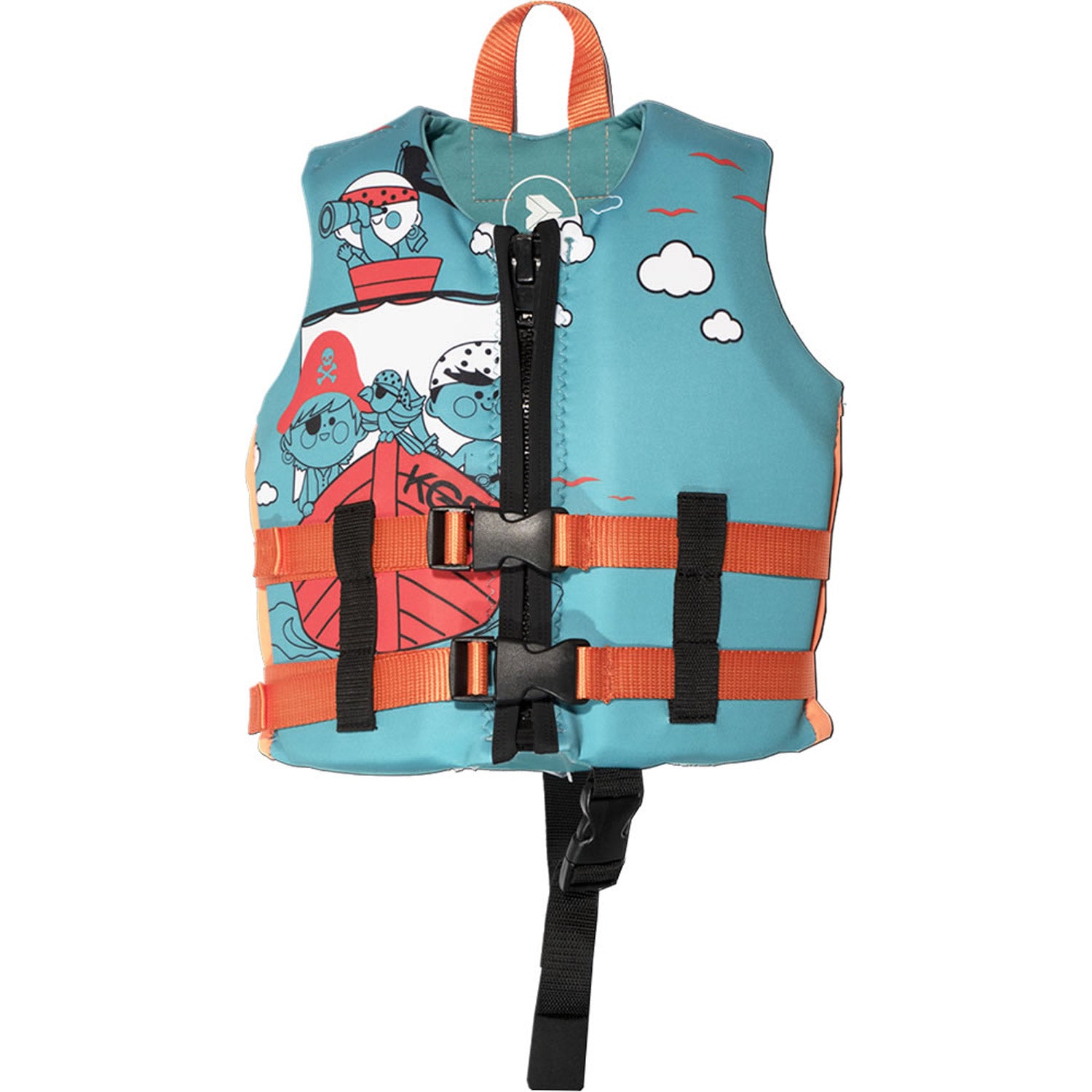 KGB Boys Jr Neo Vest 2020 Teal Green