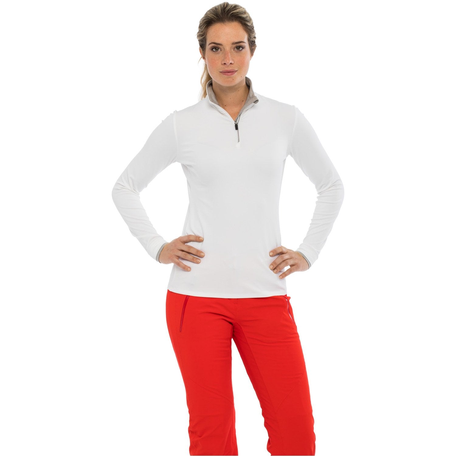 Kjus Feel Half-Zip Women's Skivvy 2020 White 2