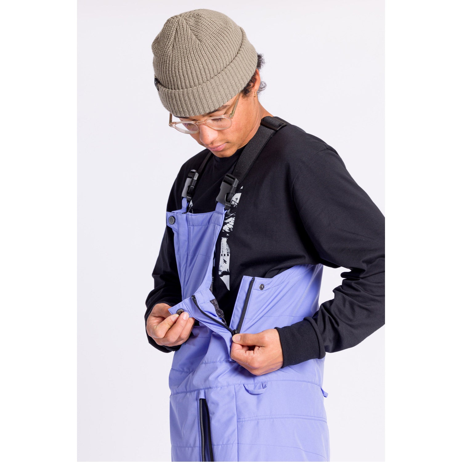 L1 Aftershock Bib Pant Ultra Violet