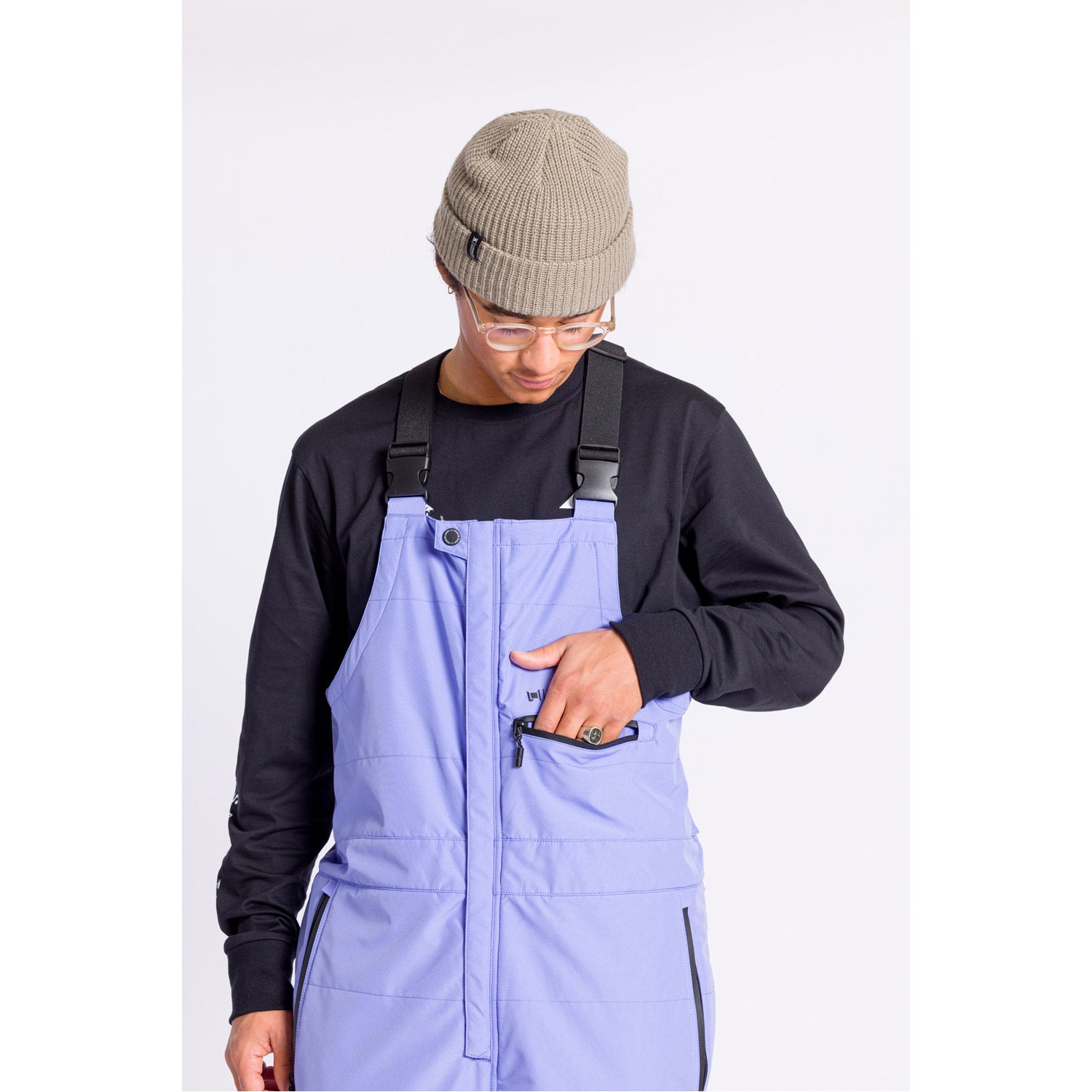 L1 Aftershock Bib Pant Ultra Violet