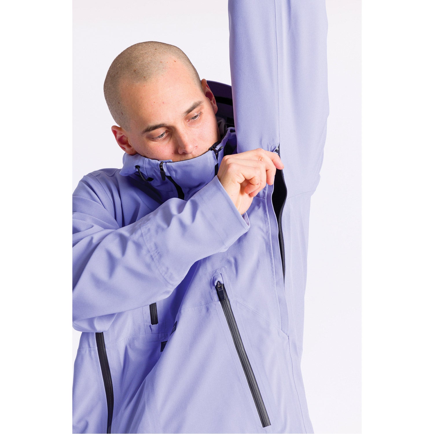 L1 Axial Genderless Snowboard Jacket Ultra Violet