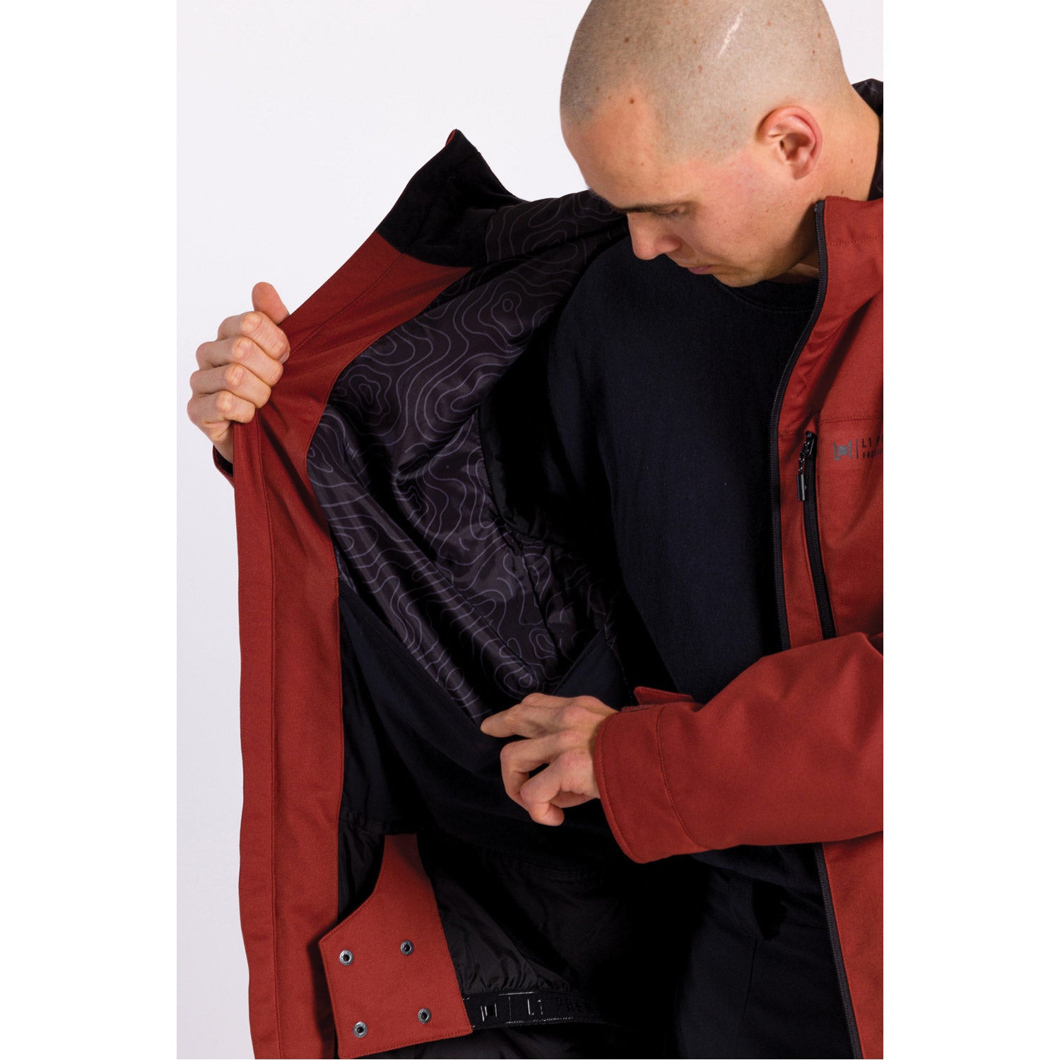L1 Hasting Snowboard Jacket Rust
