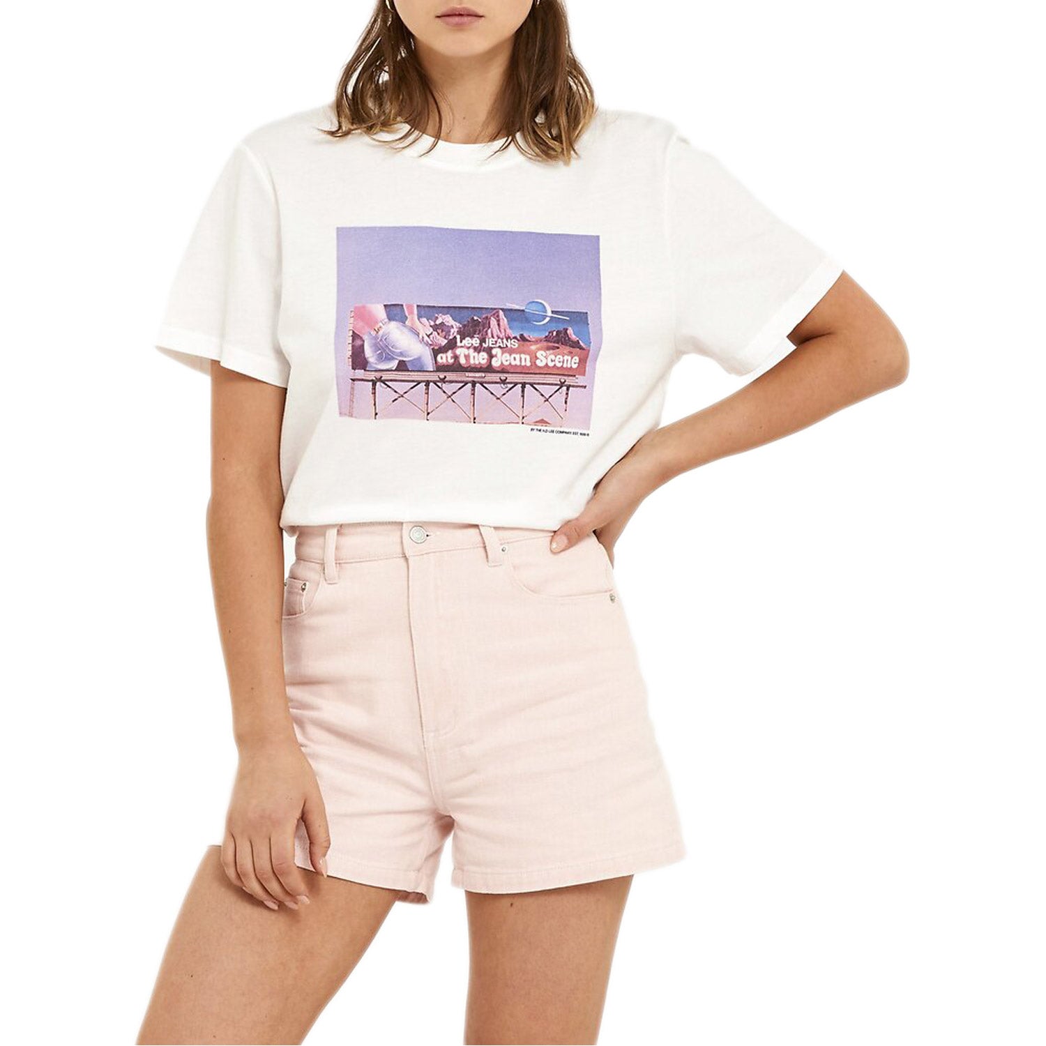 Lee Relaxed Jean Scene Short Sleeve Tee