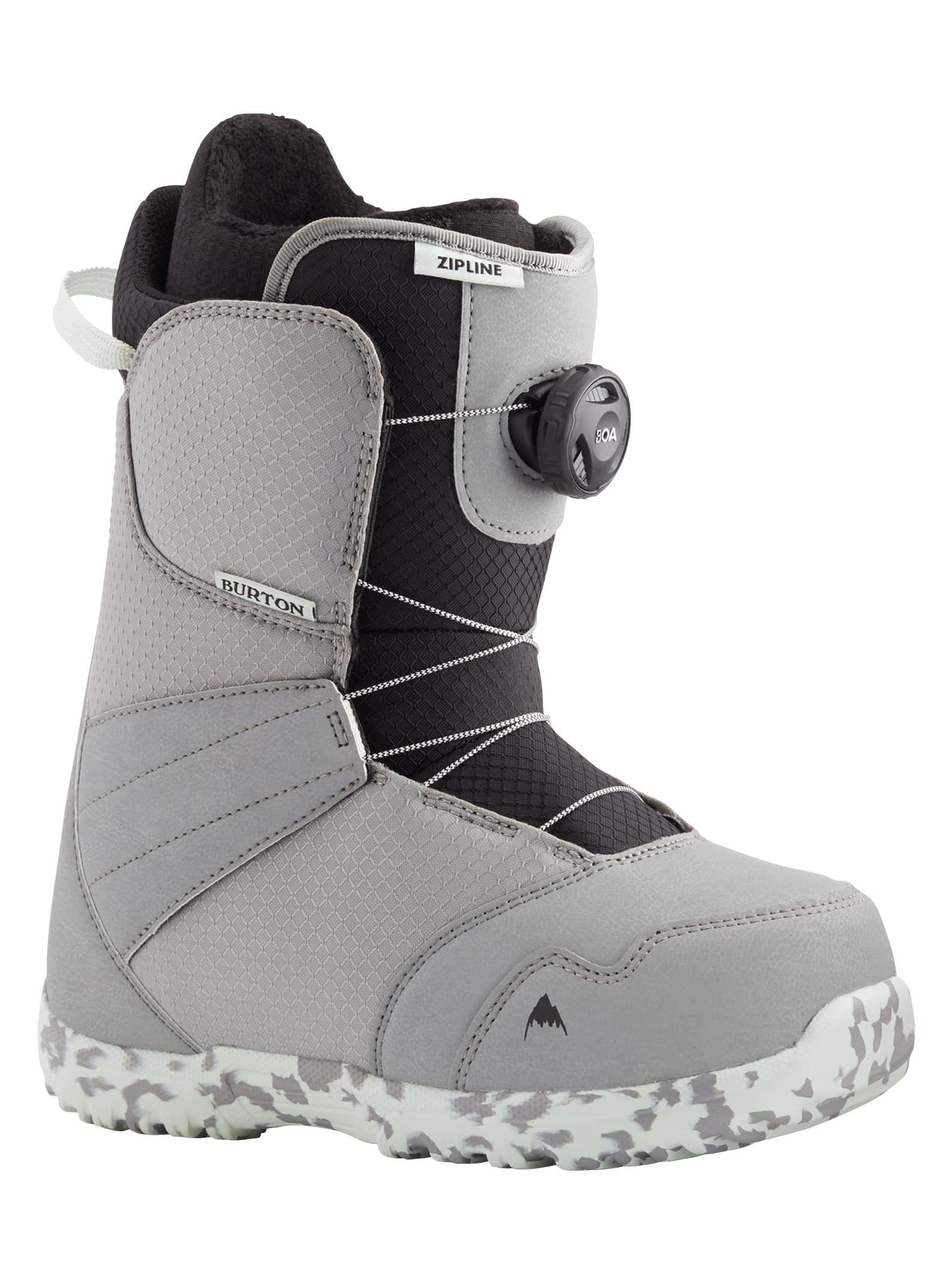 Burton Zipline BOA® Snowboard Boots 2022 Gray / neo-mint