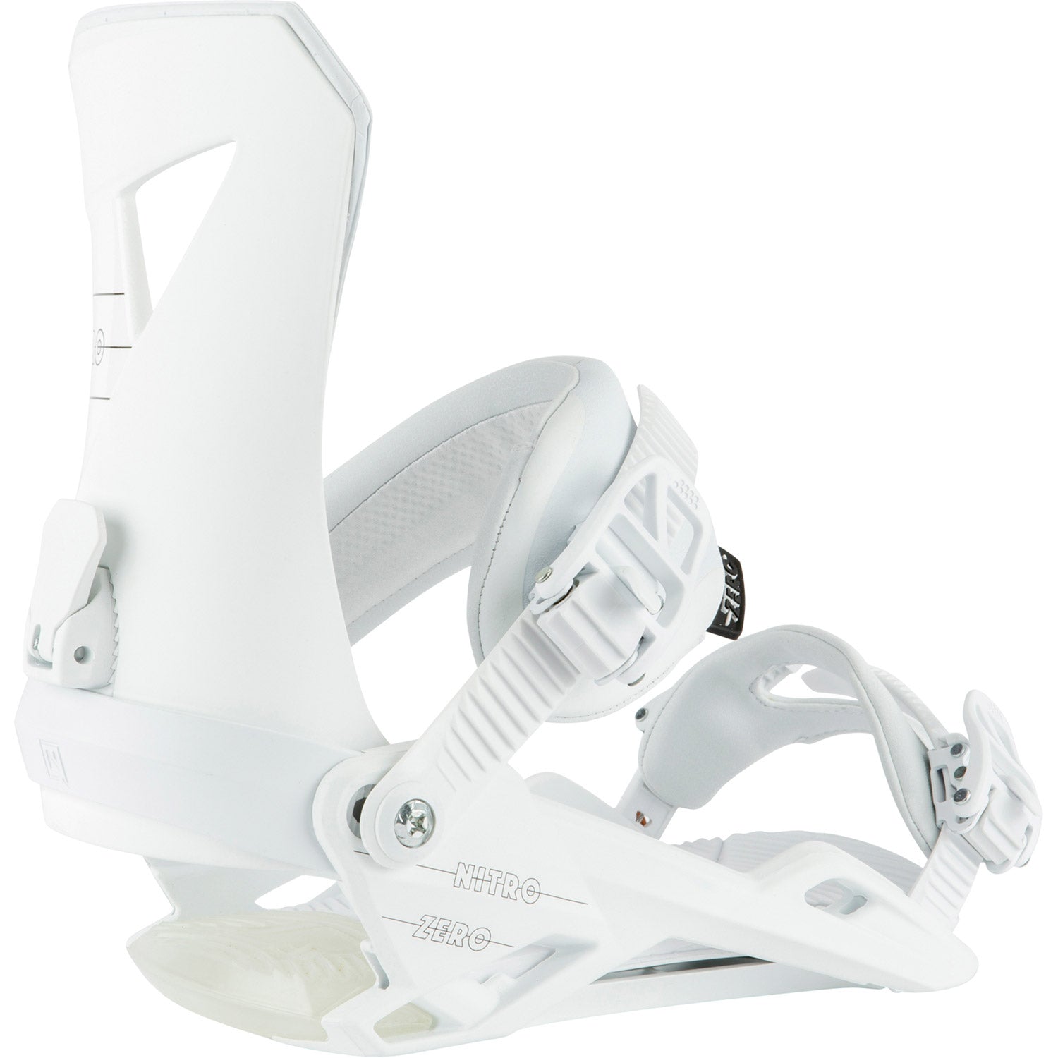 Nitro Zero Snowboard Binding 2022 White