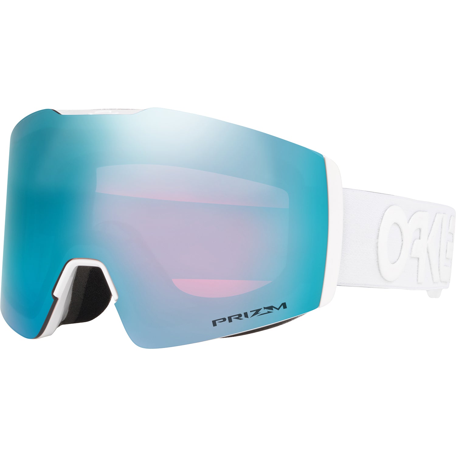 Oakley Fall Line XM Goggle 2020 Factory Pilot Whiteout Prizm Sapphire Iridium lens