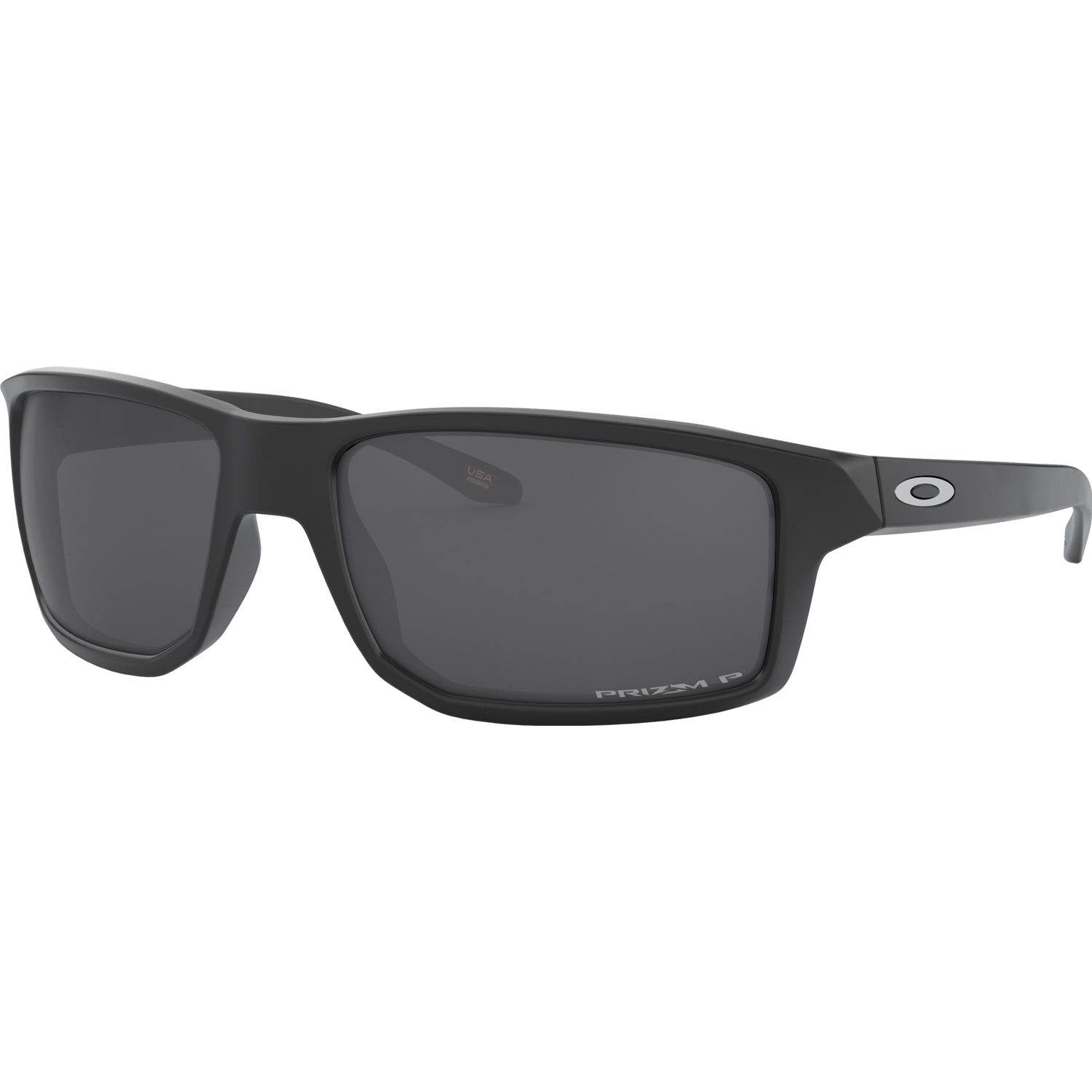 Oakley Gibston Sunglasses Matte Black Prizm Black Polarised lens