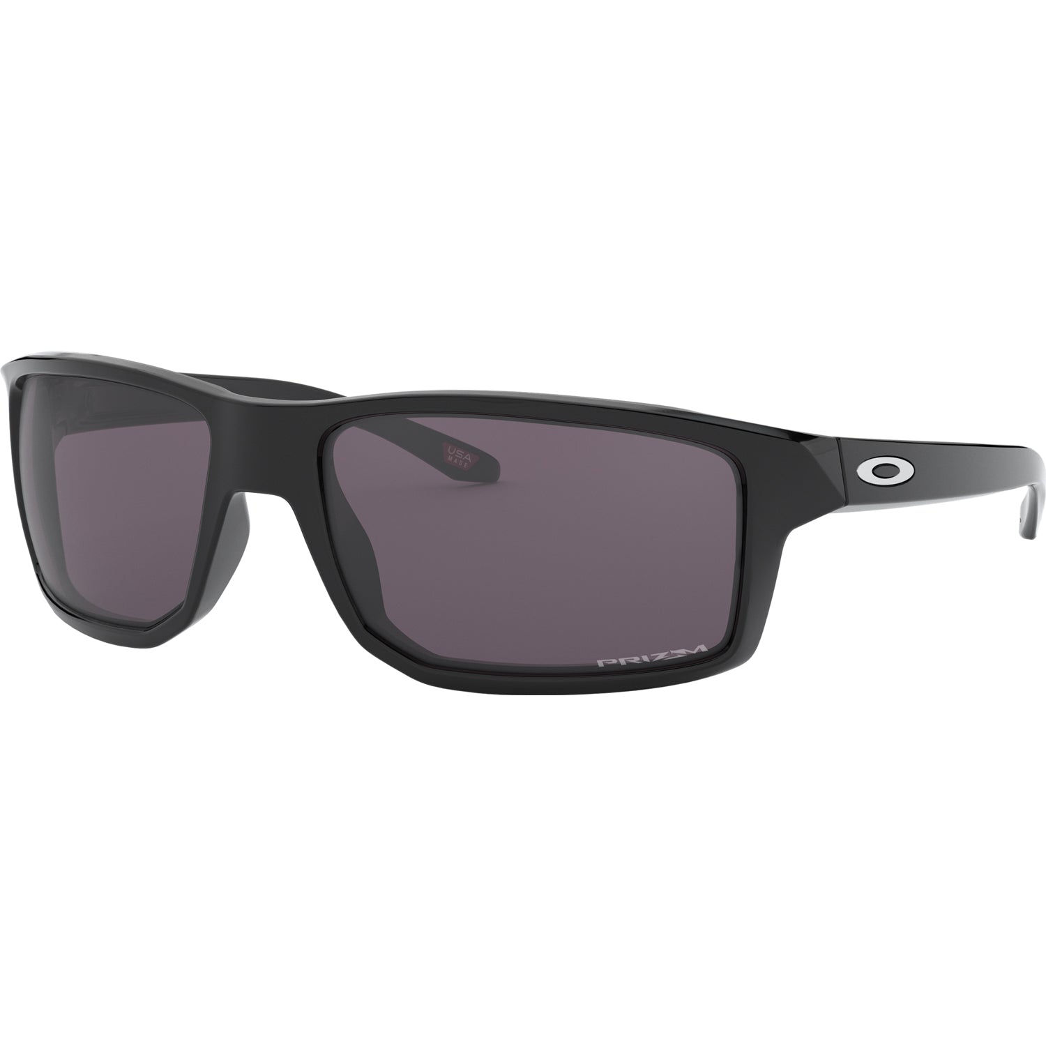 Oakley Gibston Sunglasses Polished Black Prizm Grey lens