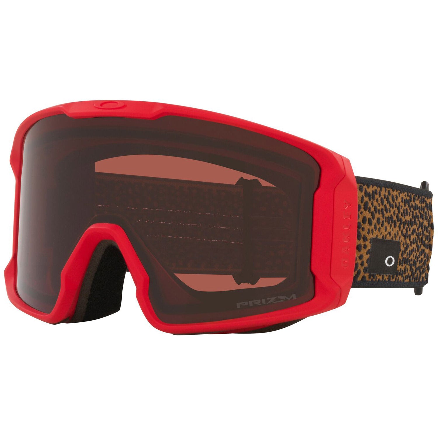 Oakley Line Miner L Snow Goggles 2023 Brown Habitat Prizm Dark Grey Lens