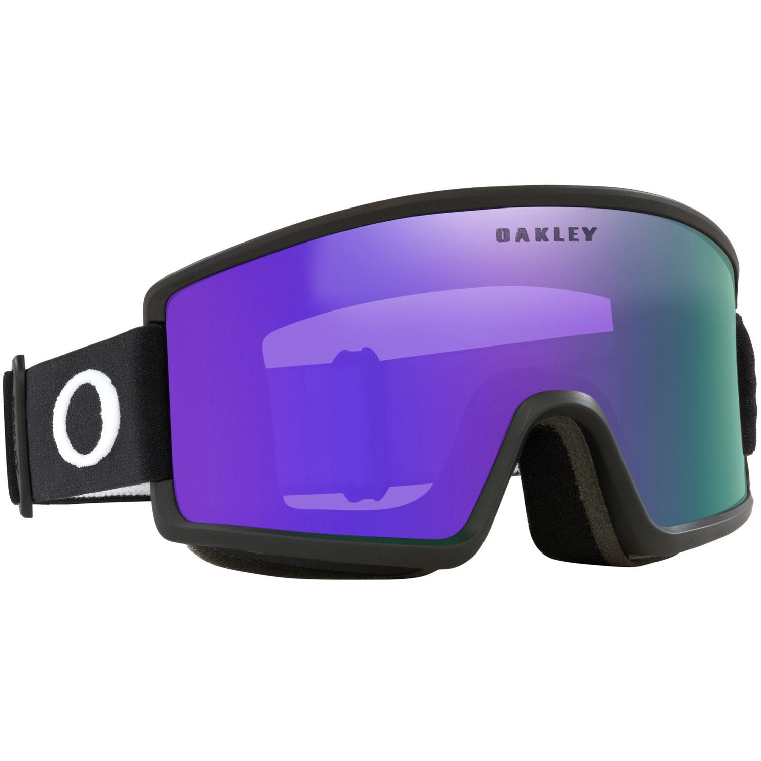 Oakley Target Line M Snow Goggles 2023 Matte Black Violet Iridium Lens