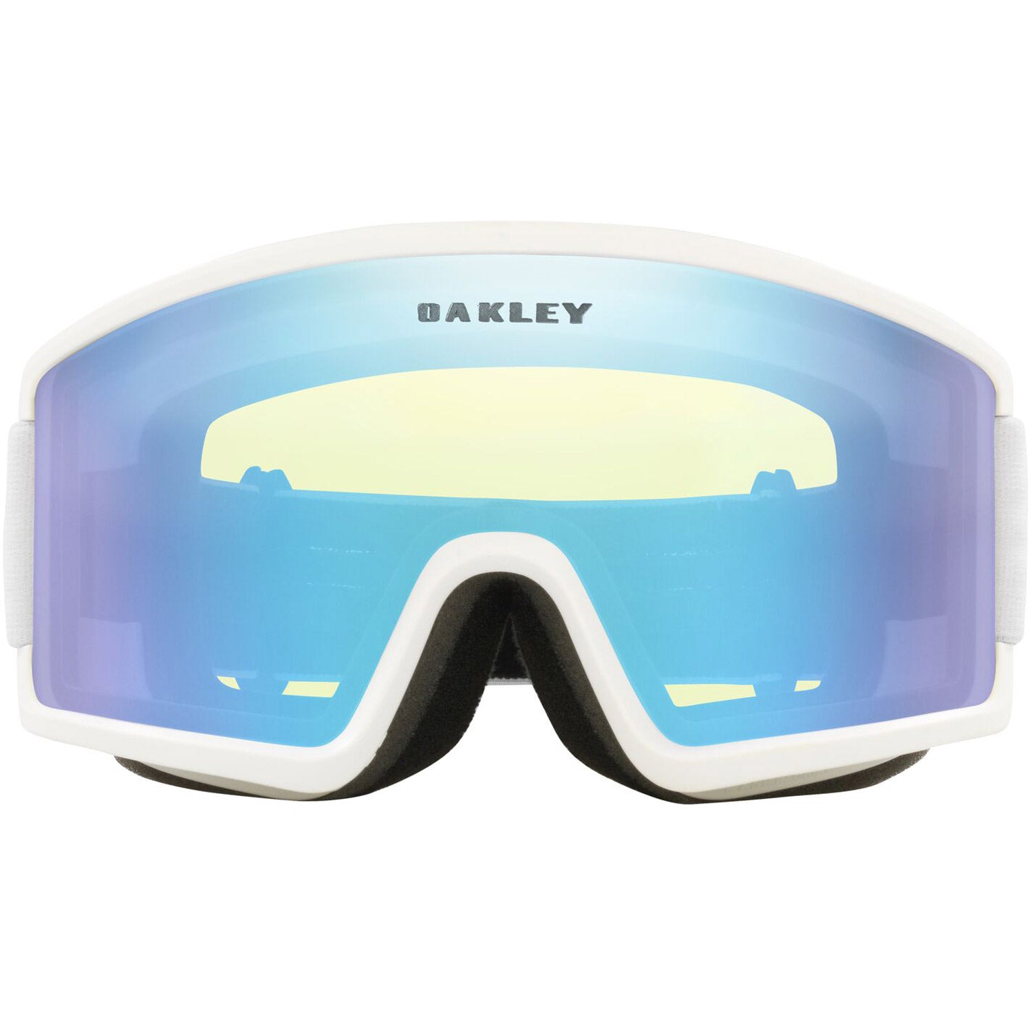 Oakley Target Line M Snow Goggles 2023 Matte White Hi Yellow Lens