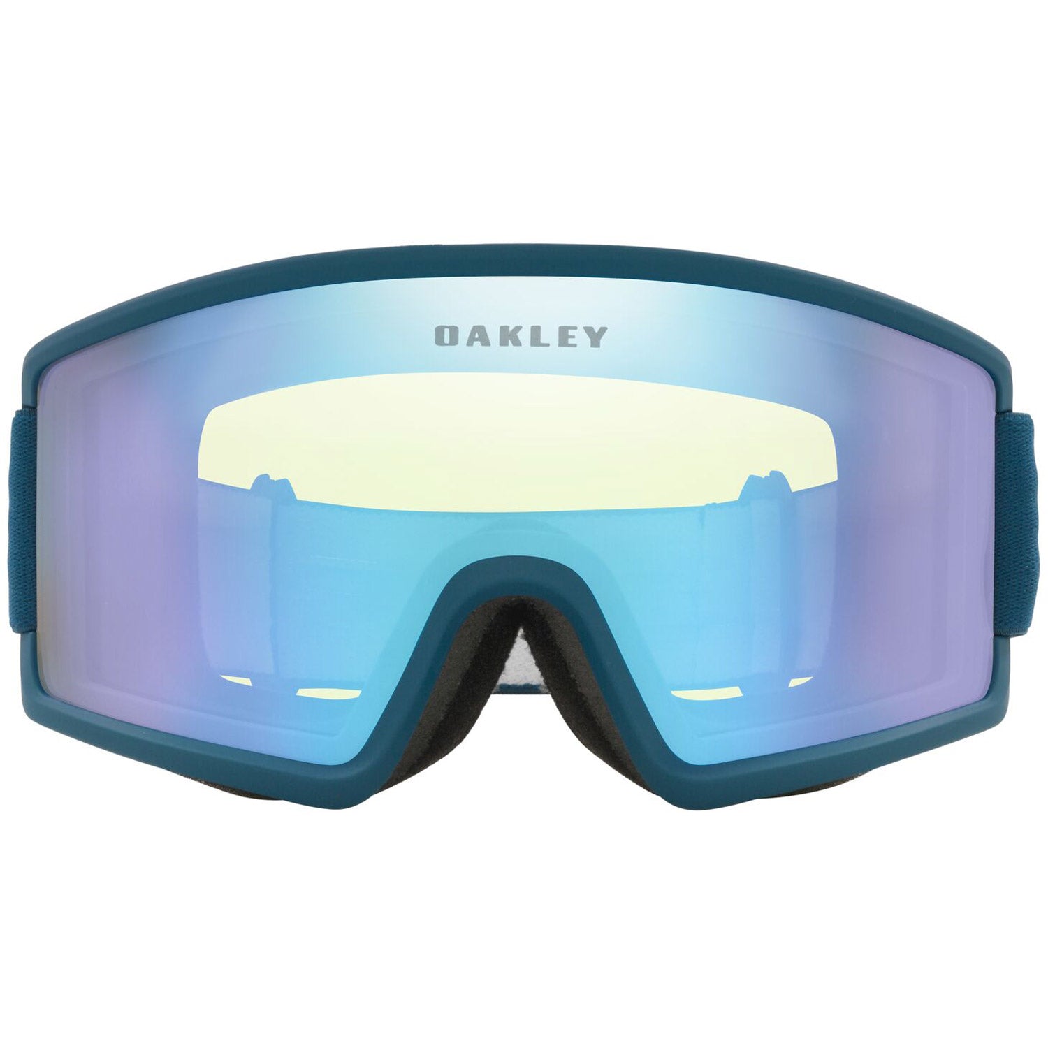 Oakley Target Line M Snow Goggles 2023 Poseidon Hi Yellow Lens