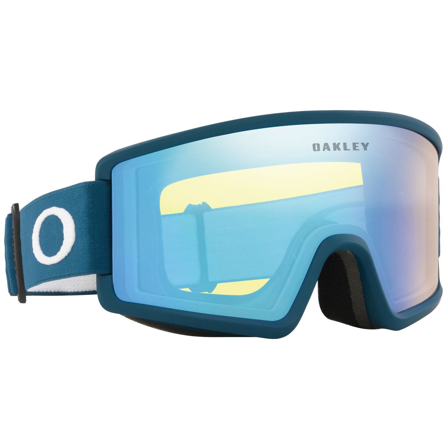 Oakley Target Line M Snow Goggles 2023 Poseidon Hi Yellow Lens