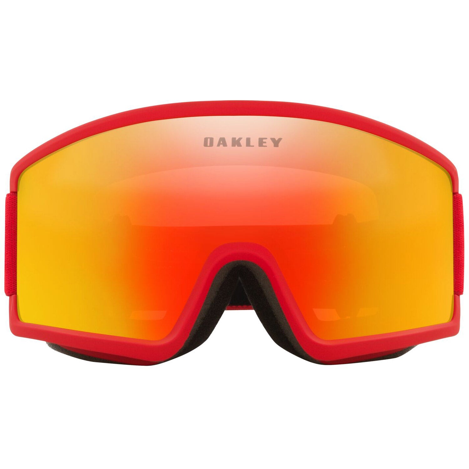 Oakley Target Line M Snow Goggles 2023 Redline Fire Iridium Lens