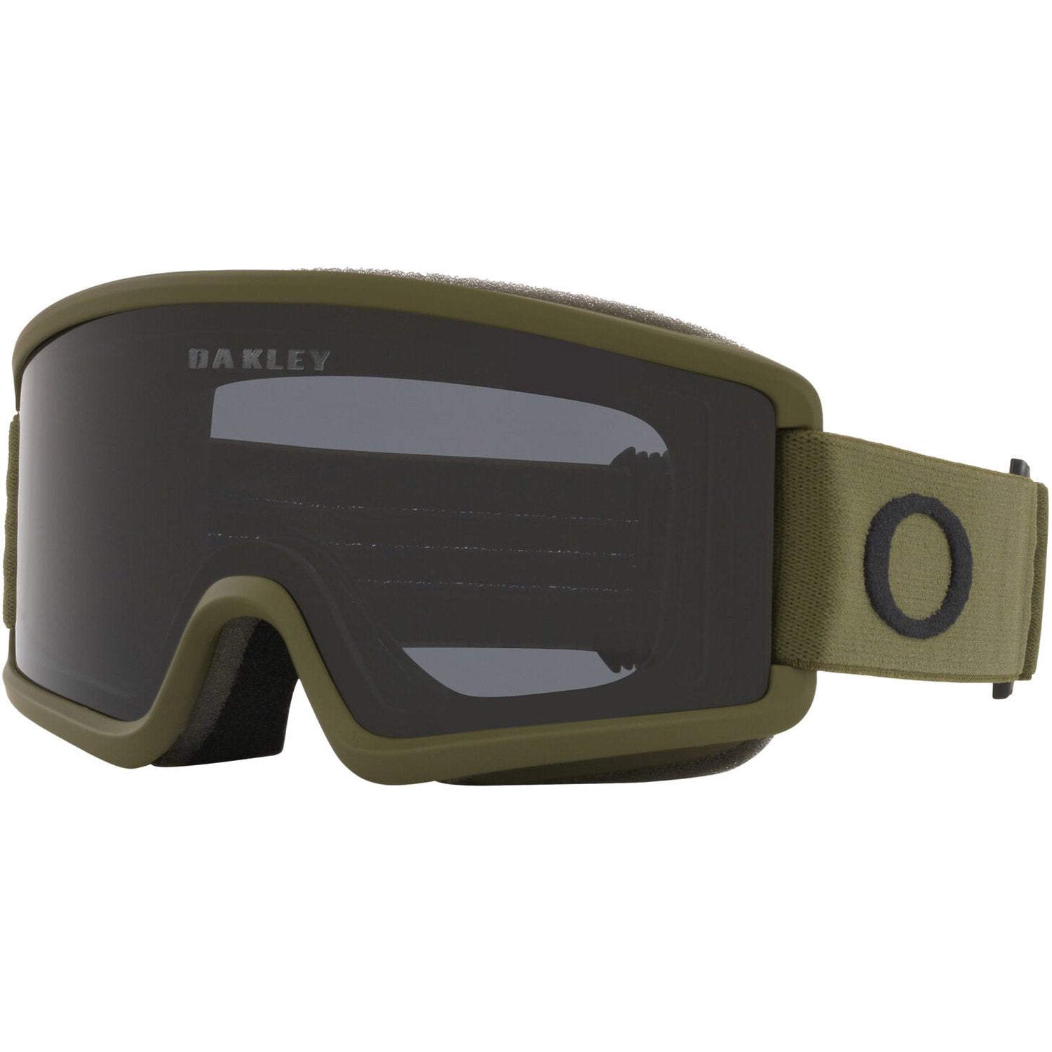 Oakley Target Line S Snow Goggles 2023 Dark Brush Dark Grey Lens