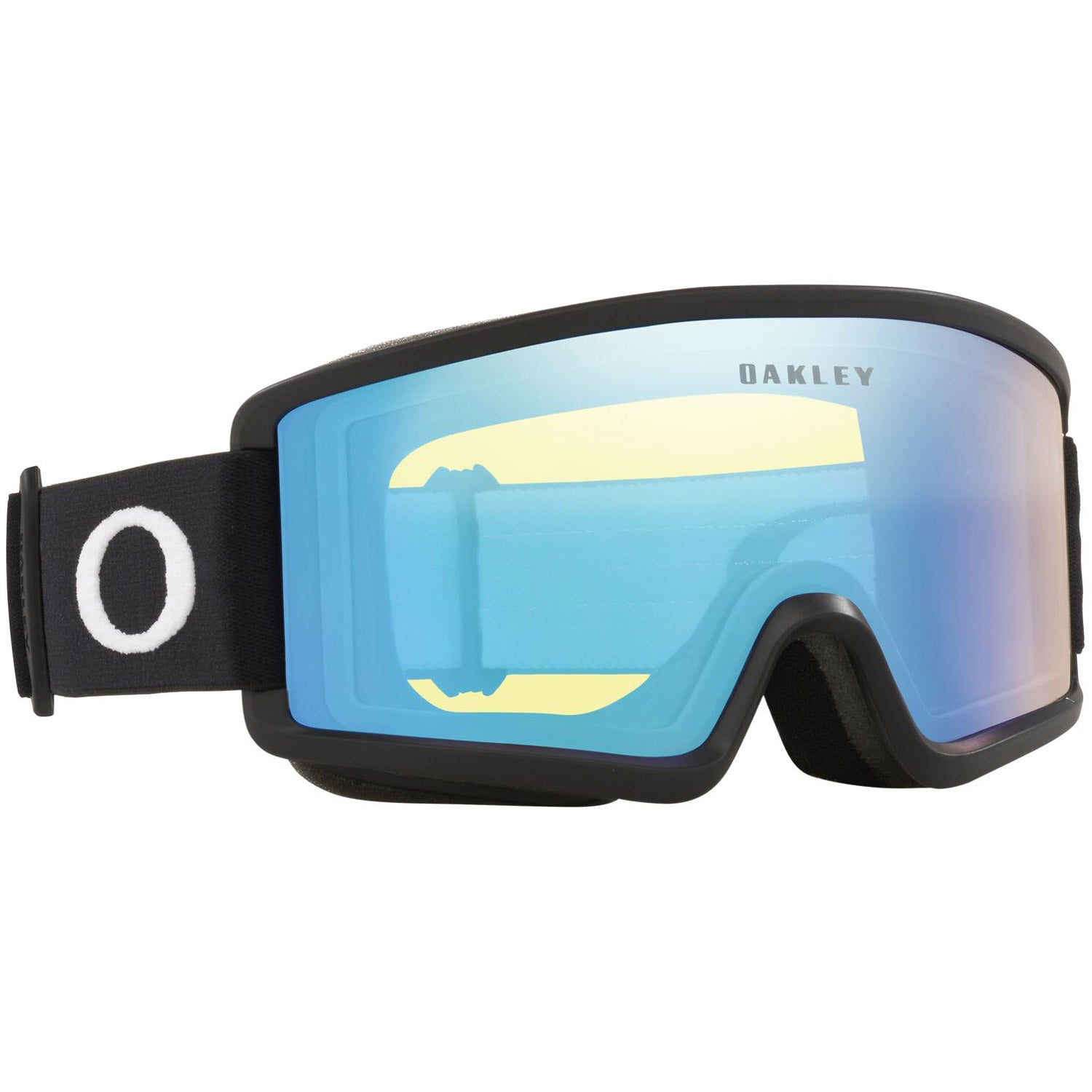 Oakley Target Line S Snow Goggles 2023 Matte Black Hi Yellow Lens