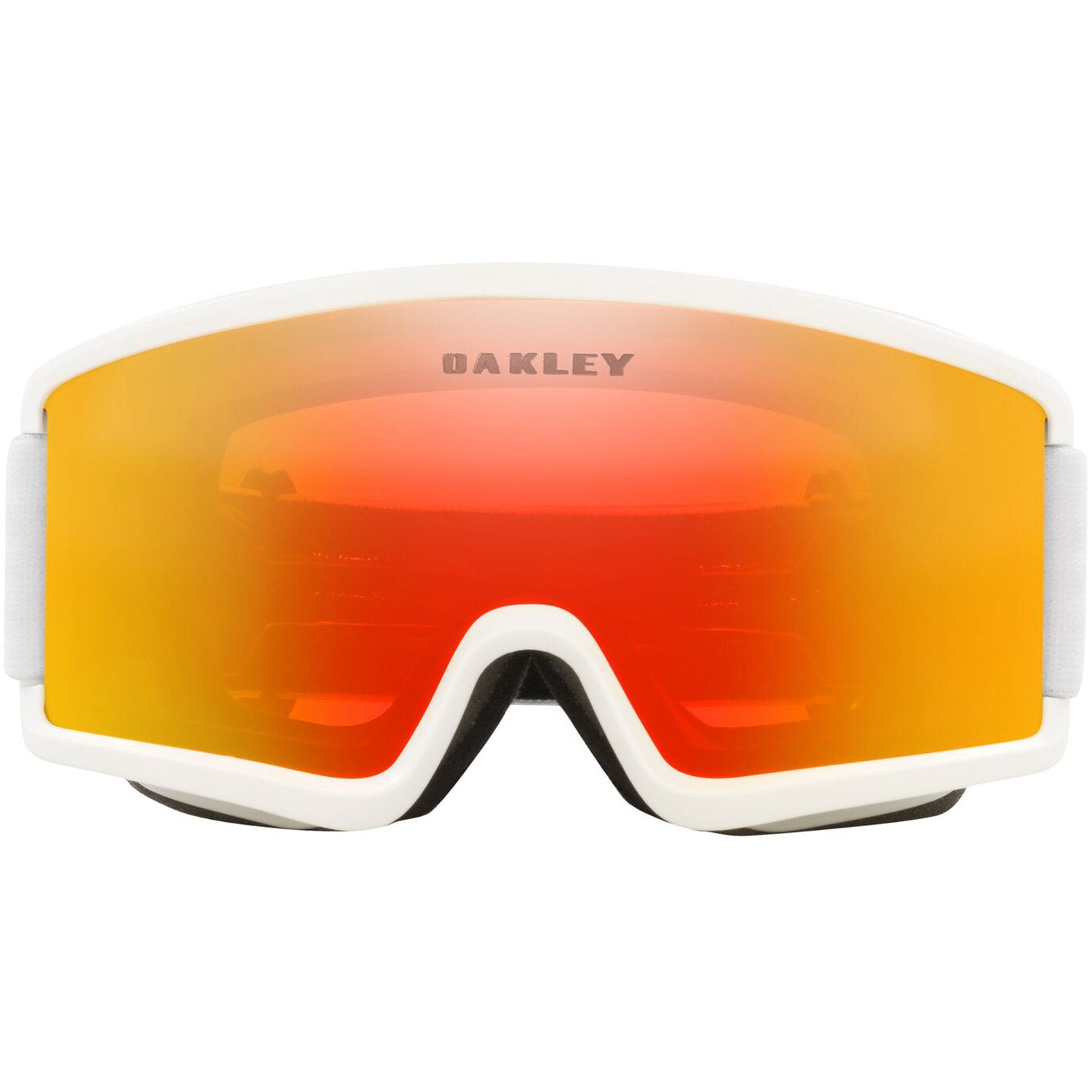 Oakley Target Line S Snow Goggles 2023 Matte White Fire Lens