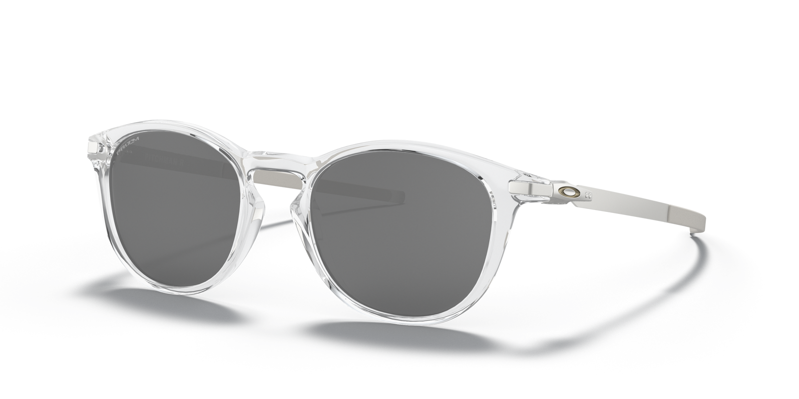 Oakley Pitchman™ R Polished clear w/ prizm black lens