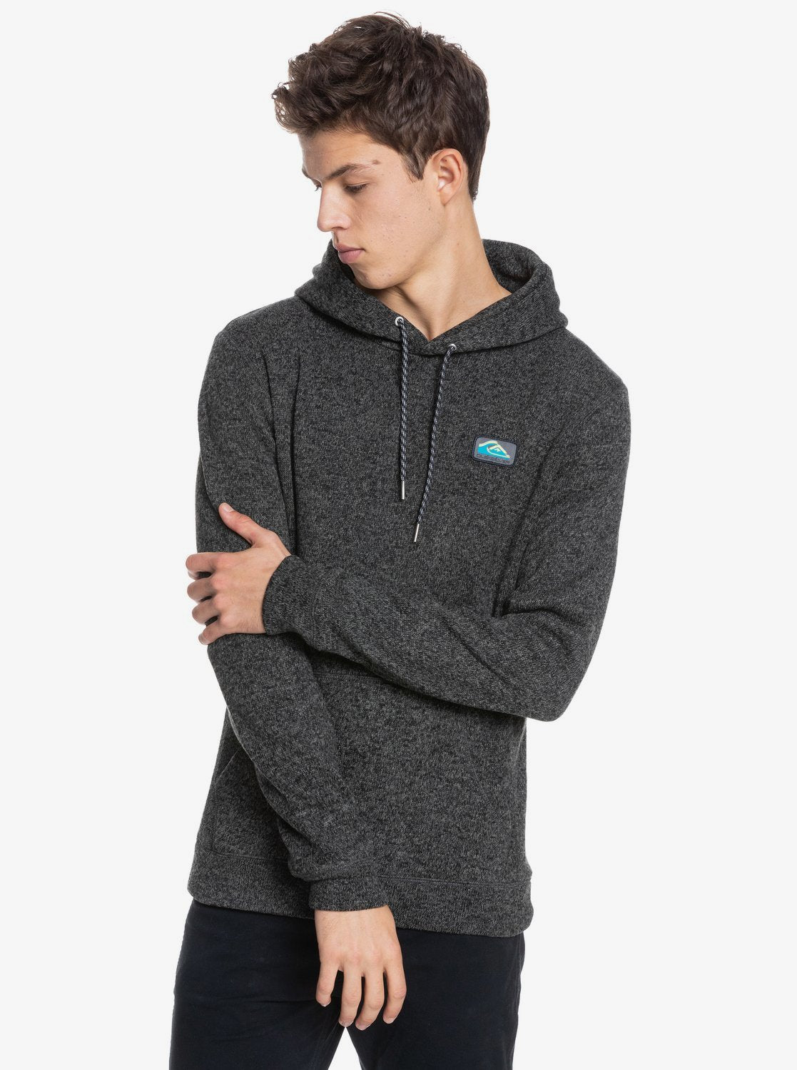 Quiksilver Mens Keller Hoodie Dark grey heather
