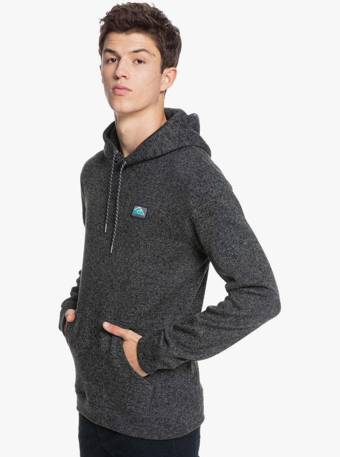 Quiksilver Mens Keller Hoodie Dark grey heather