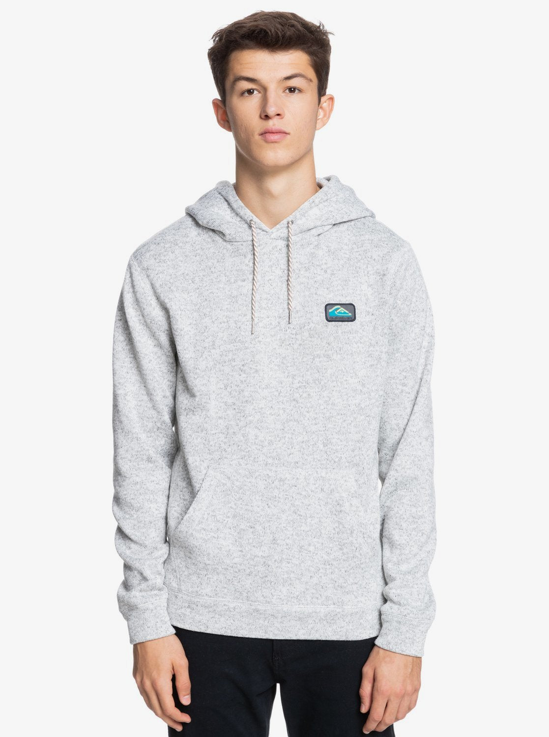 Quiksilver Mens Keller Hoodie Light grey heather