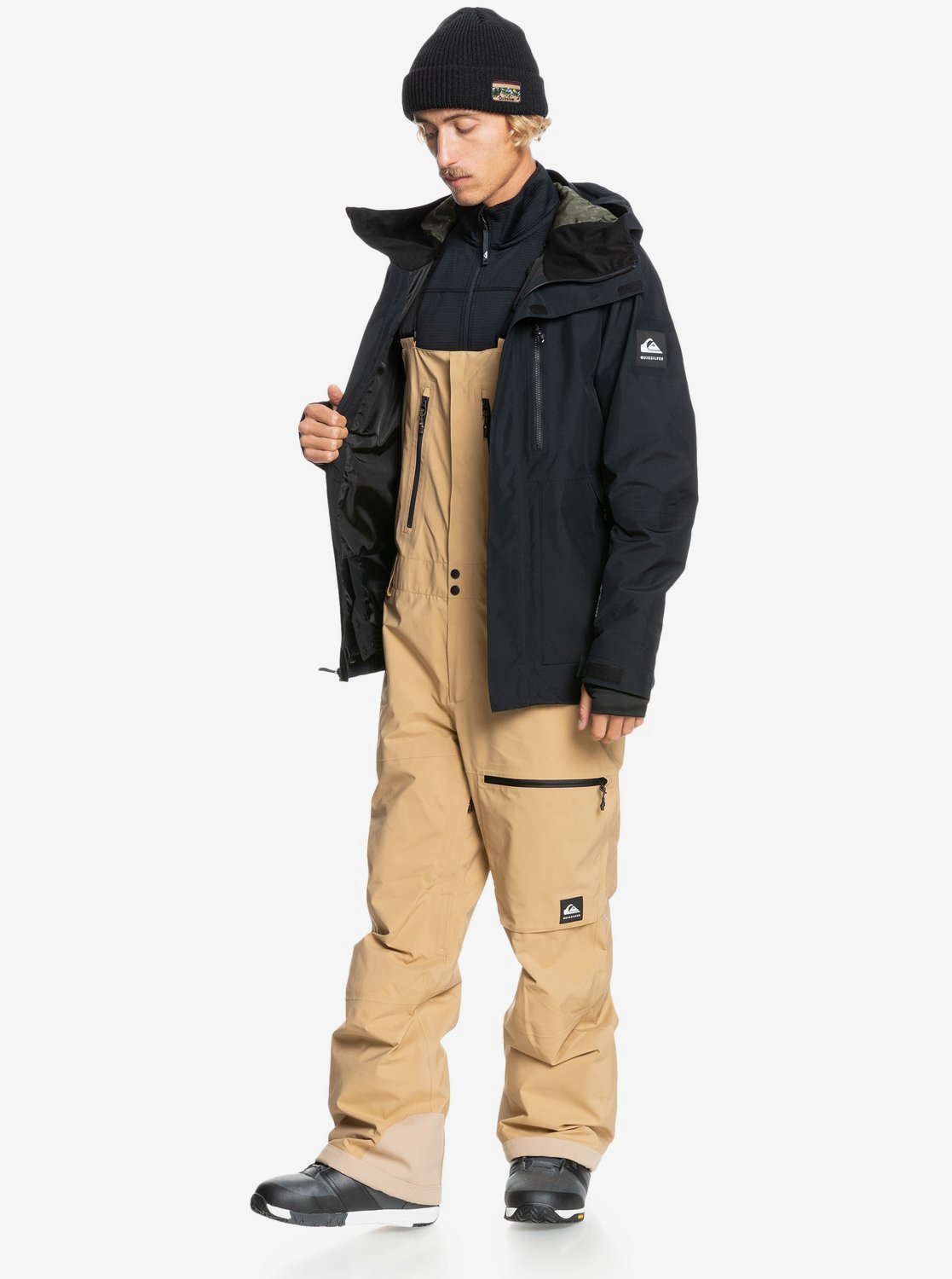 Quiksilver Mens Mission GORE-TEX® -Snow Jacket True black