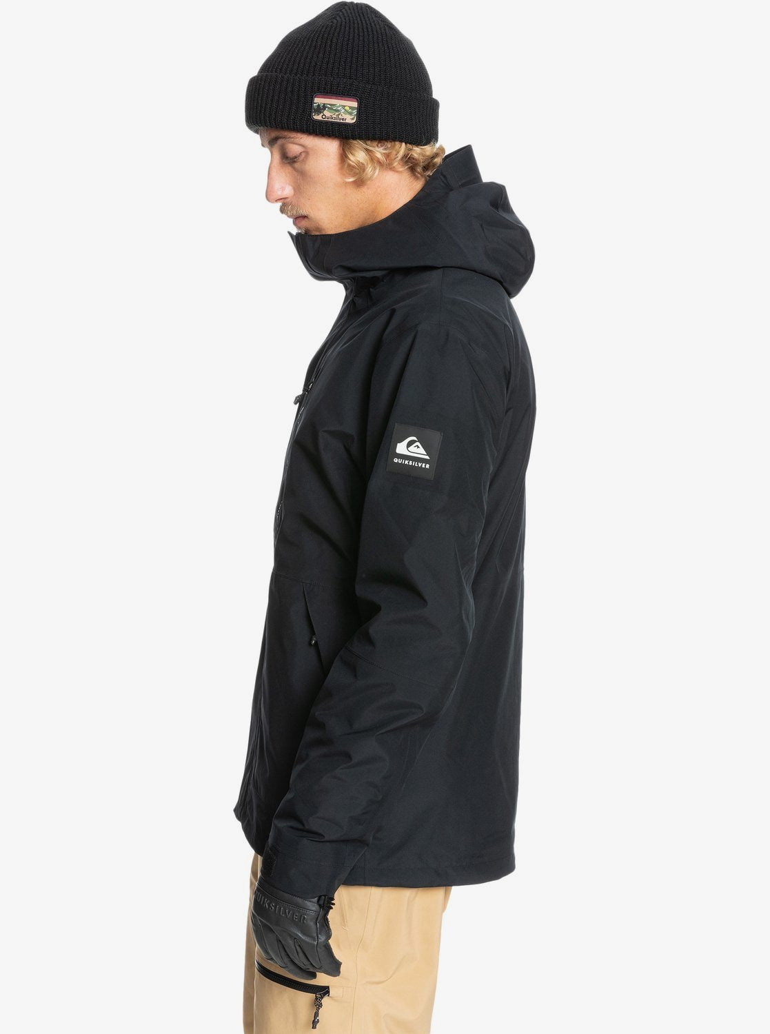 Quiksilver Mens Mission GORE-TEX® -Snow Jacket True black