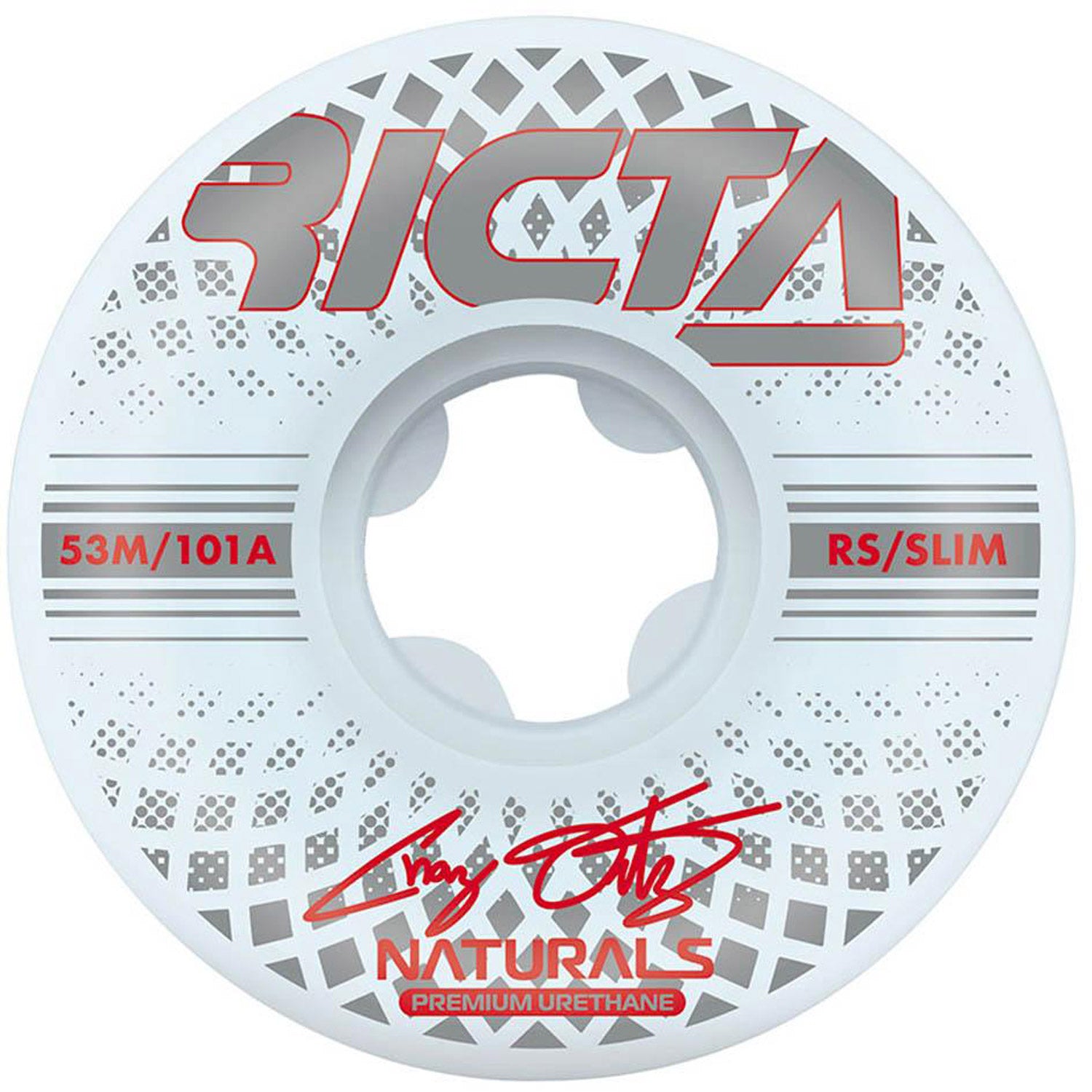 Chaz Ortiz Reflective Naturals Slim 101A Skateboard Wheels