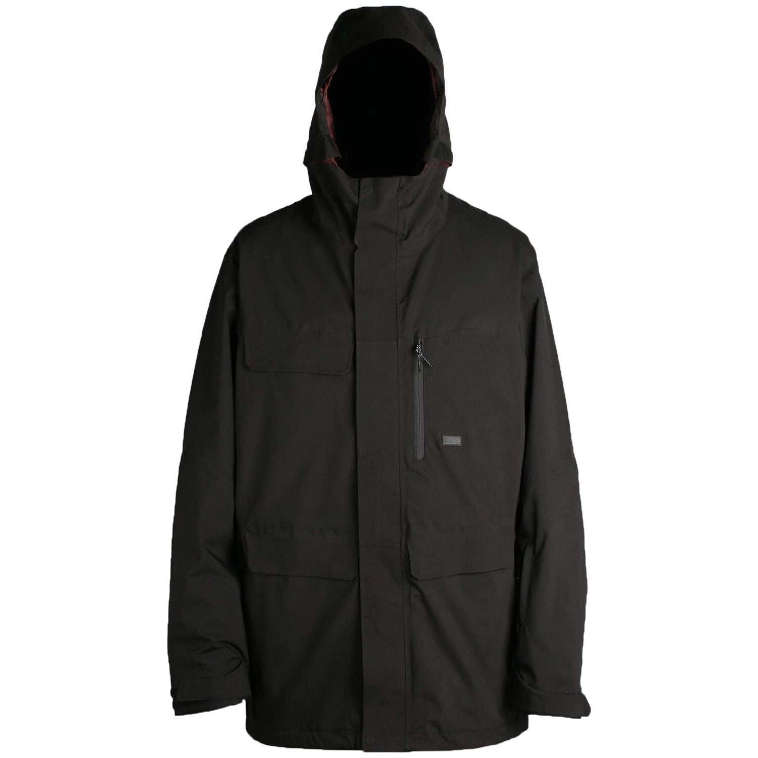 Ride Georgetown Snowboard Jacket Black Wash Out
