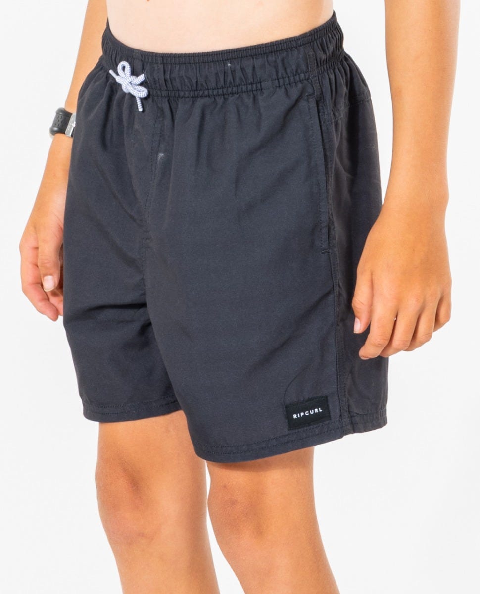 Rip Curl Boy's Bondi Volley Boardshorts (8 - 16 years) Black