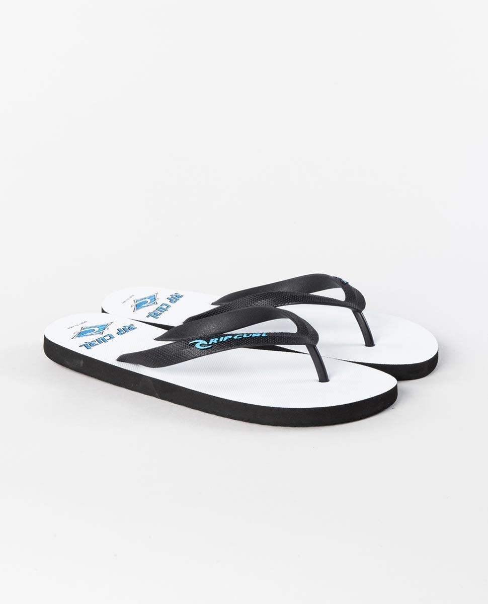 Rip Curl Diamond Logo Thongs Off white