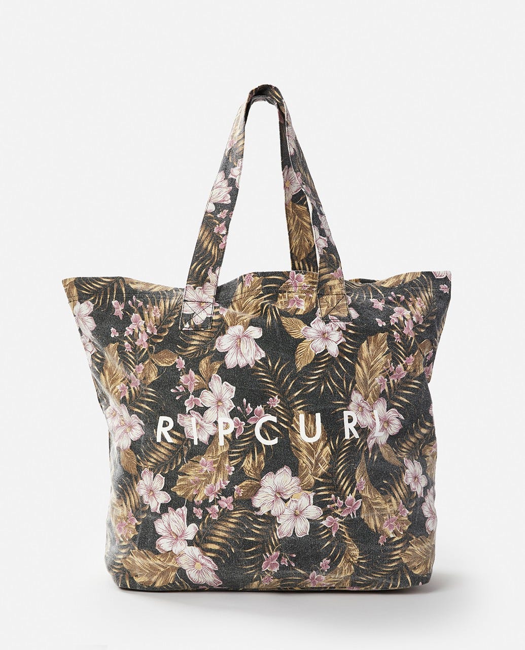 Rip Curl Drawstring Beach Tote Black