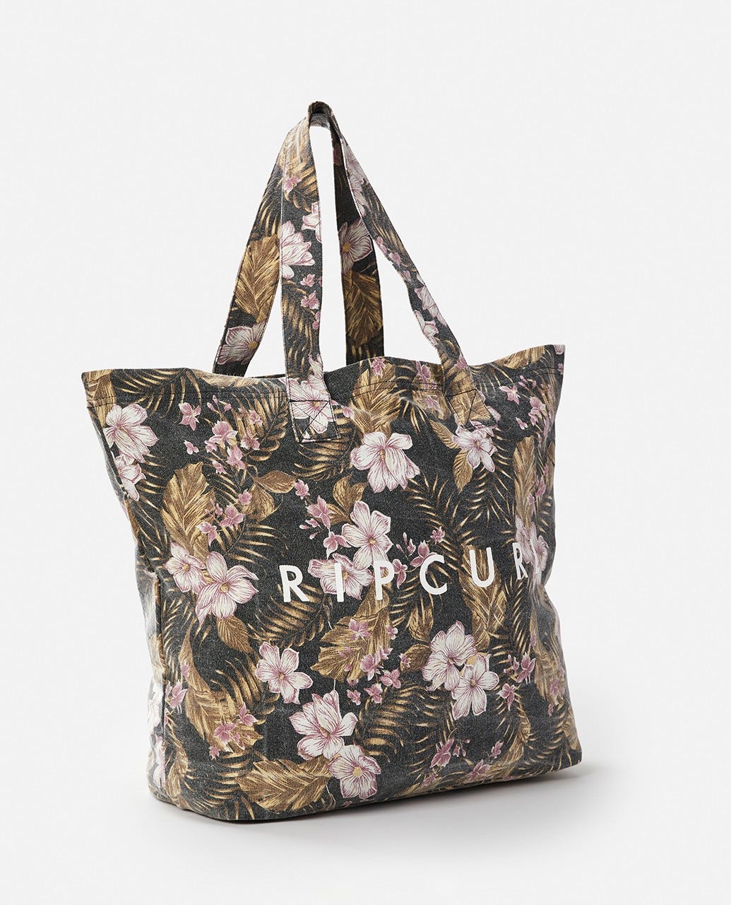 Rip Curl Drawstring Beach Tote Black