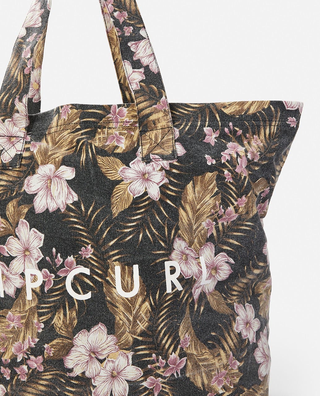 Rip Curl Drawstring Beach Tote Black