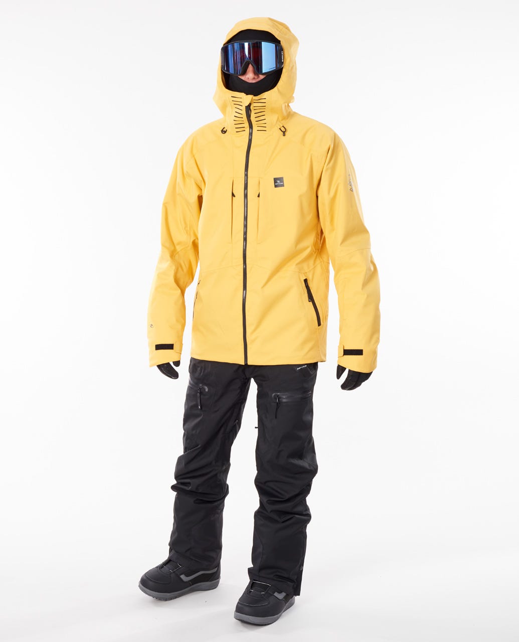 Rip Curl Freeride Search Snow Jacket Yellow