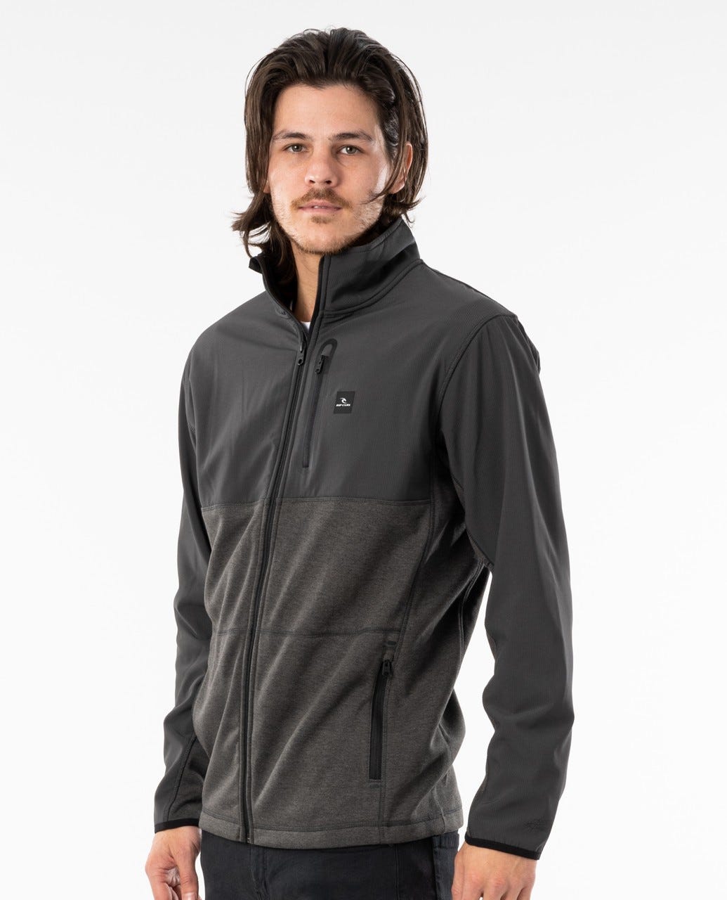 Rip Curl Interblock Anti-Series Fleece Dark grey marle