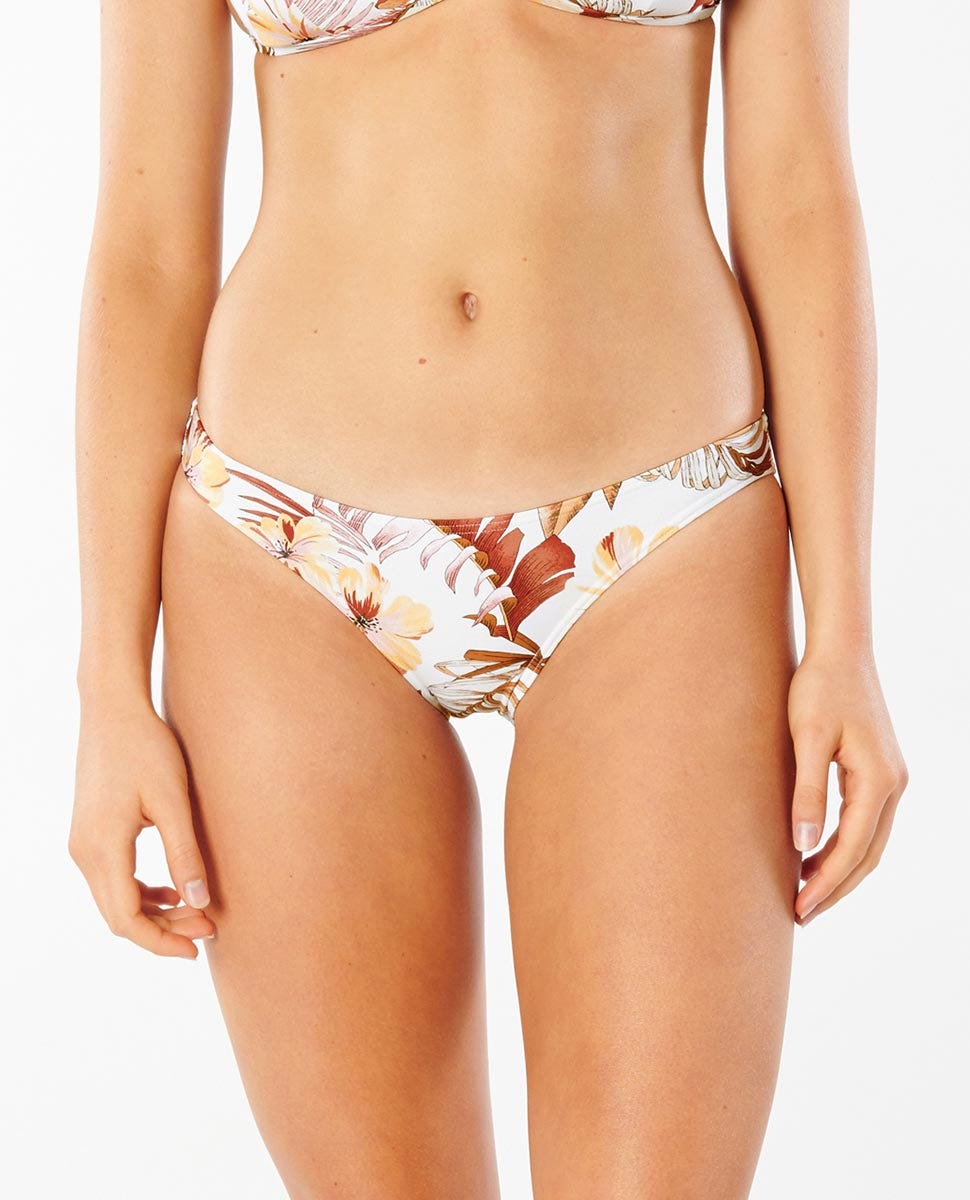 Rip Curl Leilani Full Coverage Bikini Pant White
