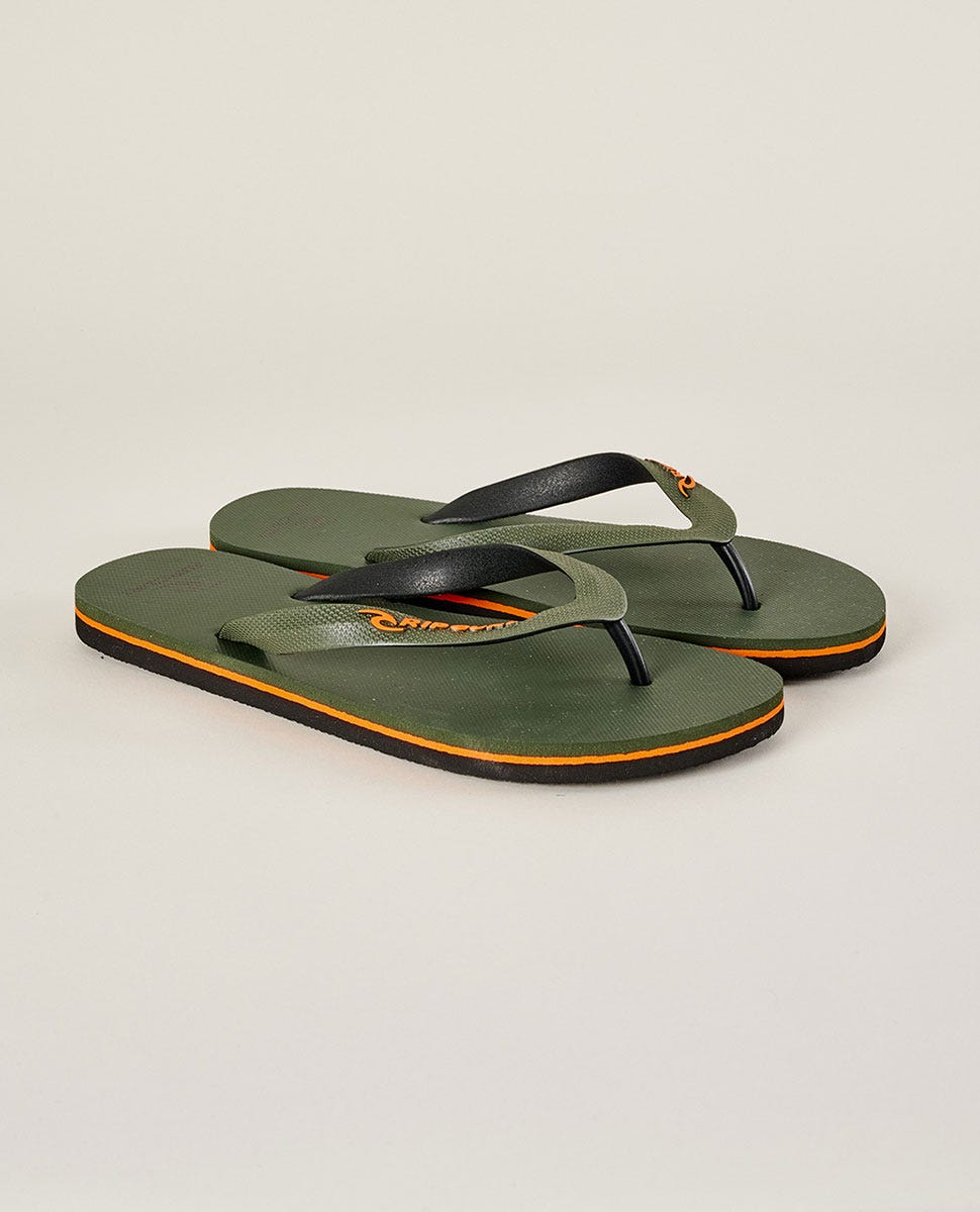 Rip Curl MC 2 Tone Thongs Olive