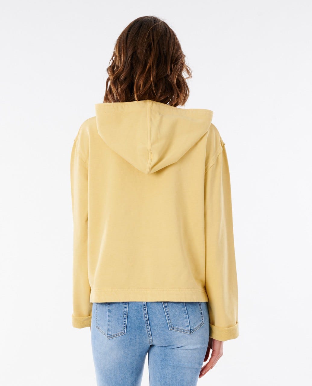 Rip Curl Organic Fleece Hood Gold