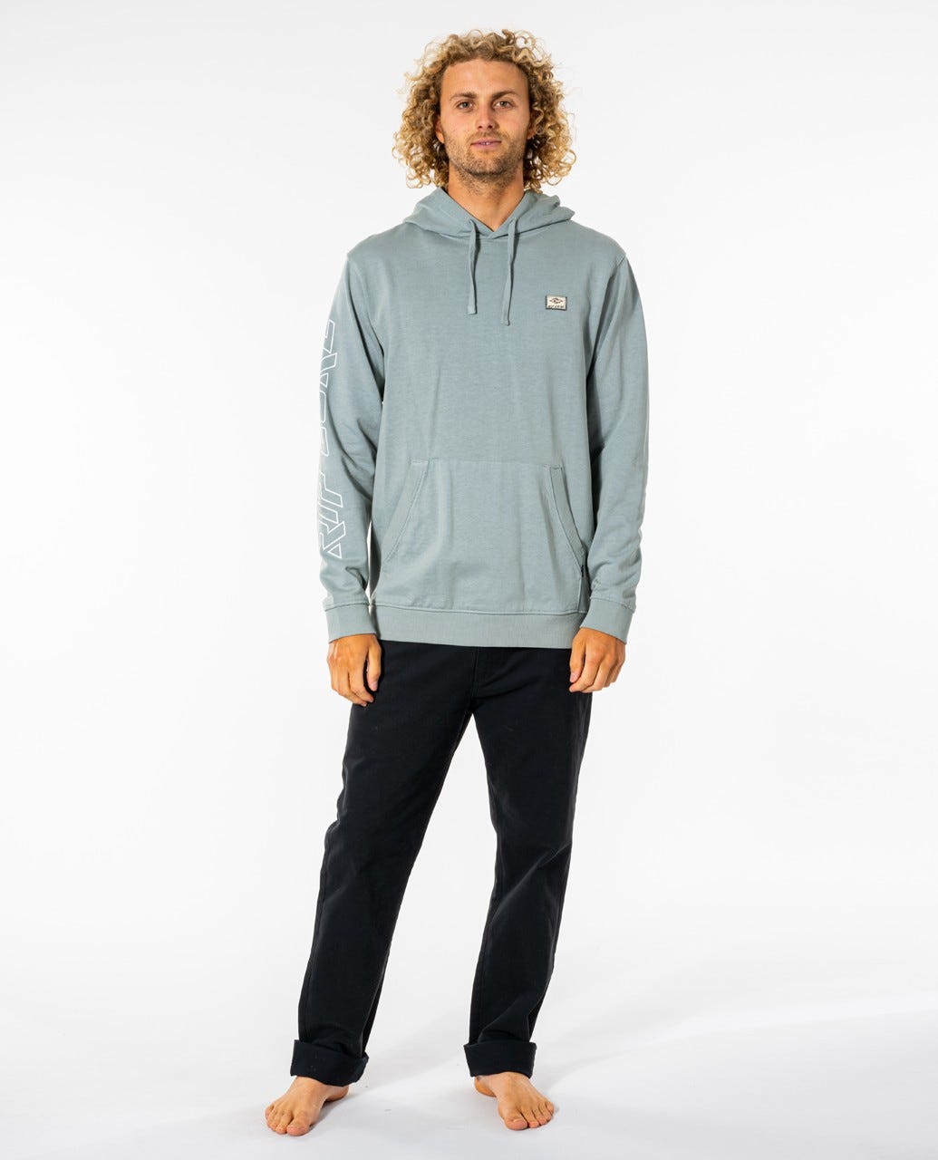 Rip Curl Original Surfers Hood Mineral green